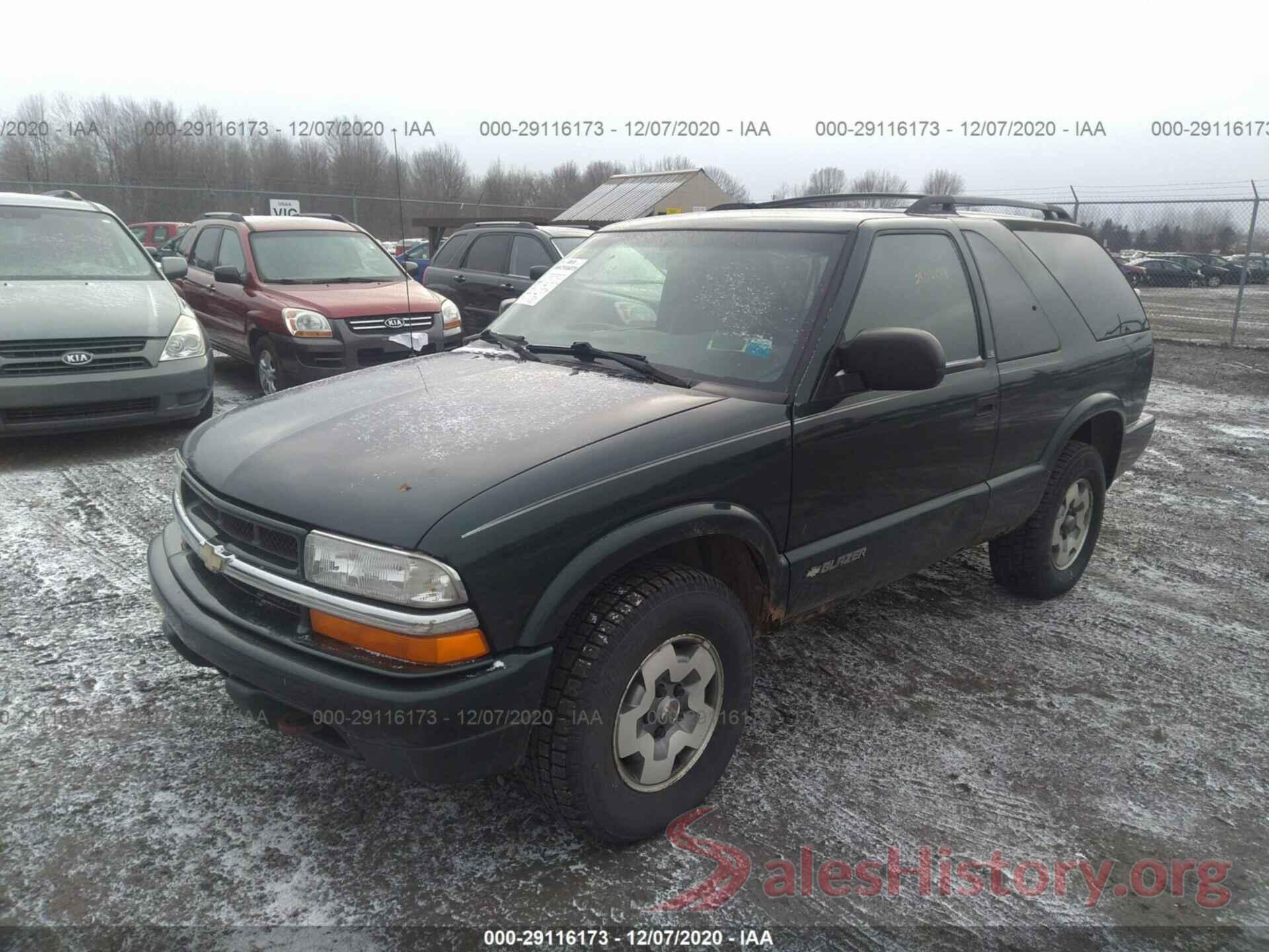 1GNCT18W02K222717 2002 CHEVROLET BLAZER