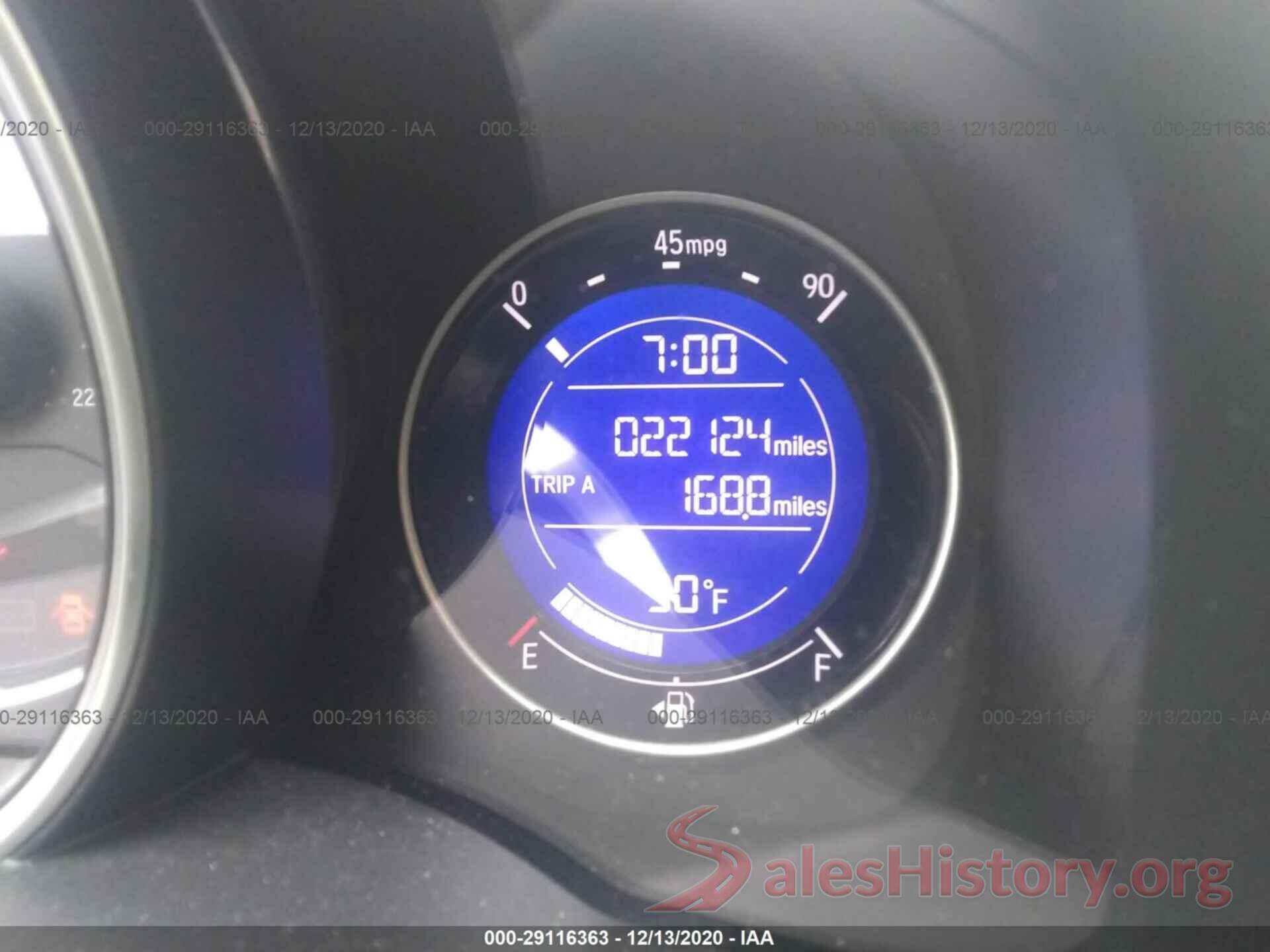 JHMGK5H7XHS004434 2017 HONDA FIT