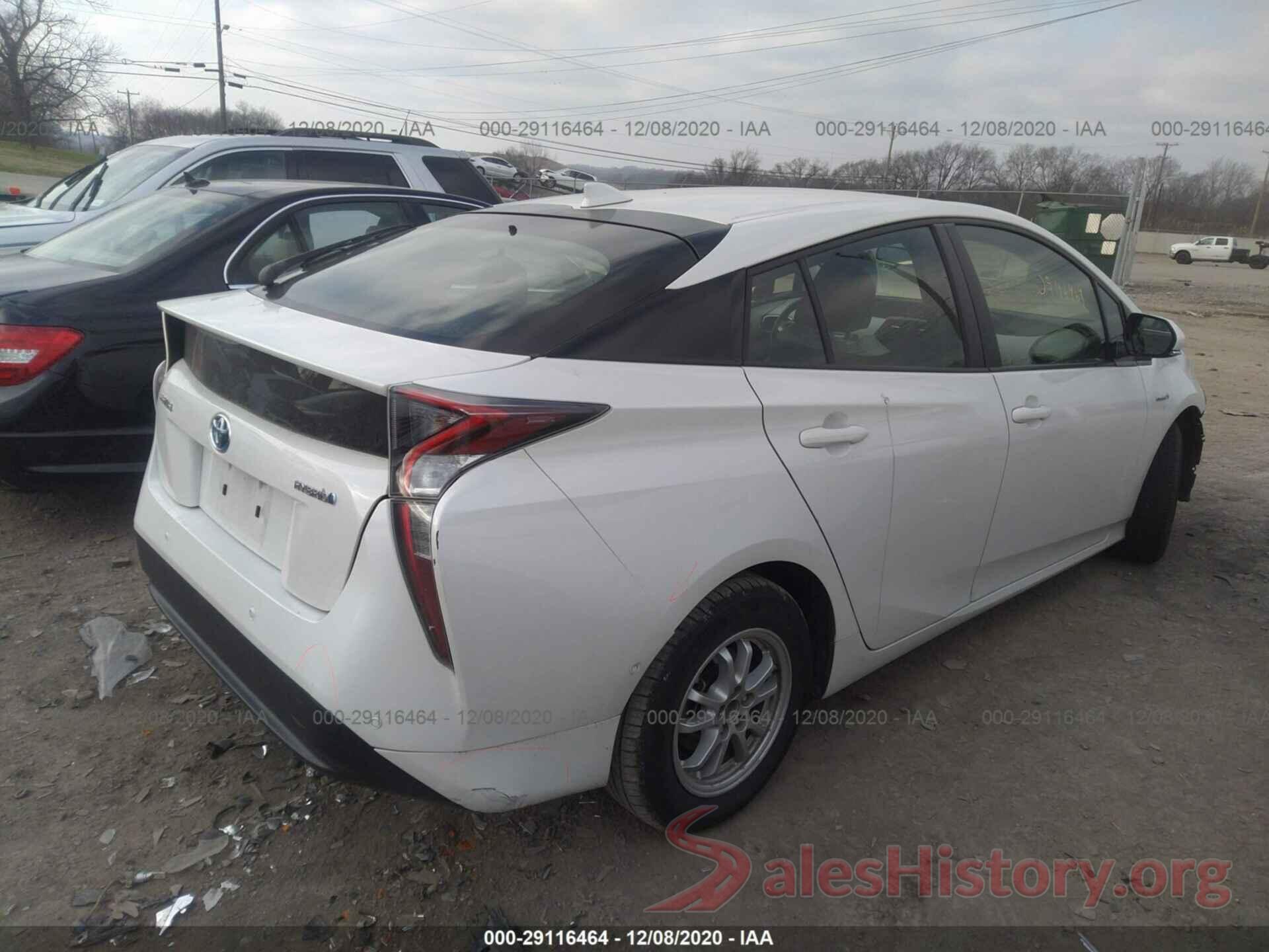 JTDKARFU2H3051062 2017 TOYOTA PRIUS