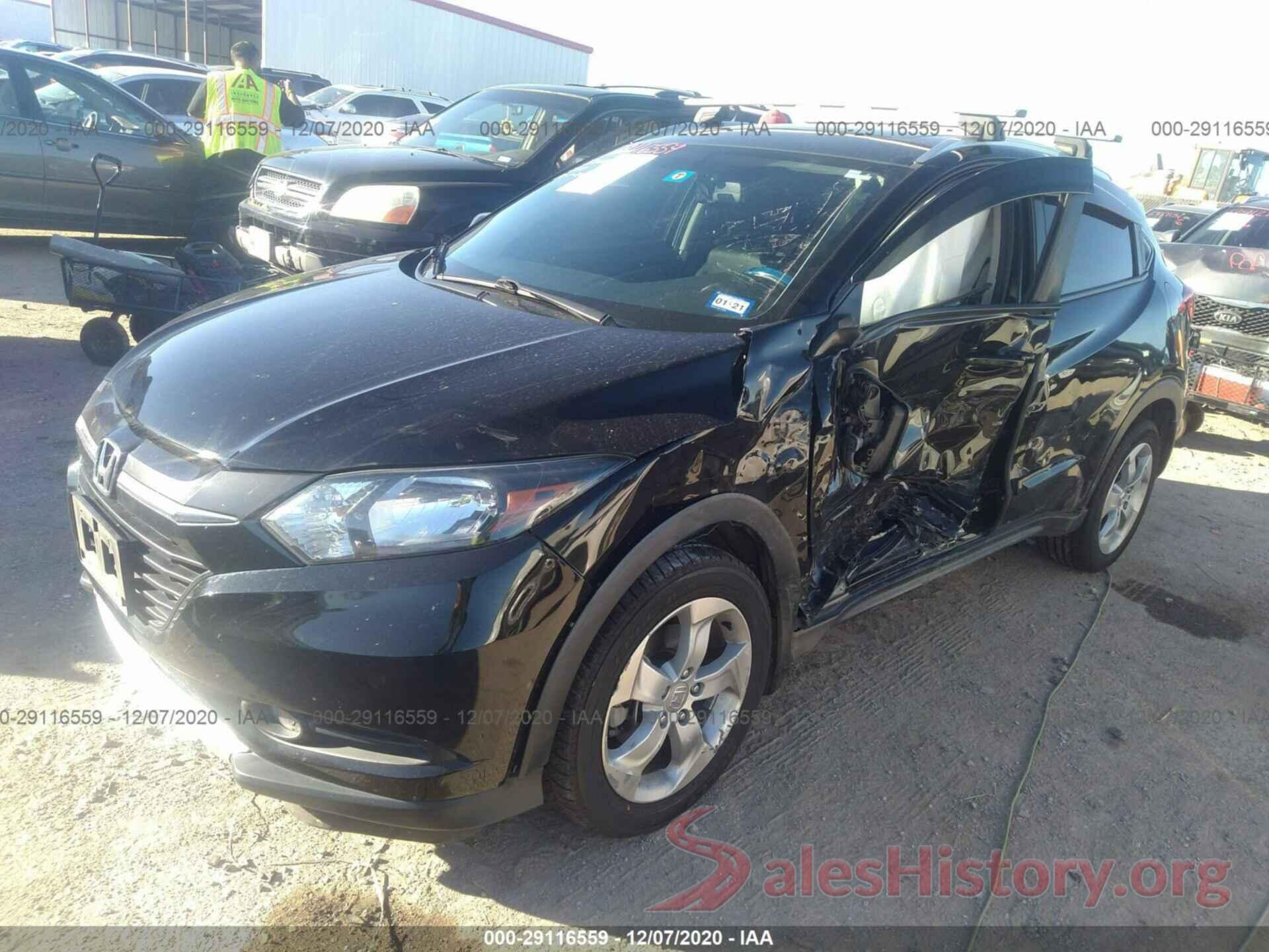 3CZRU5H72GM700162 2016 HONDA HR-V