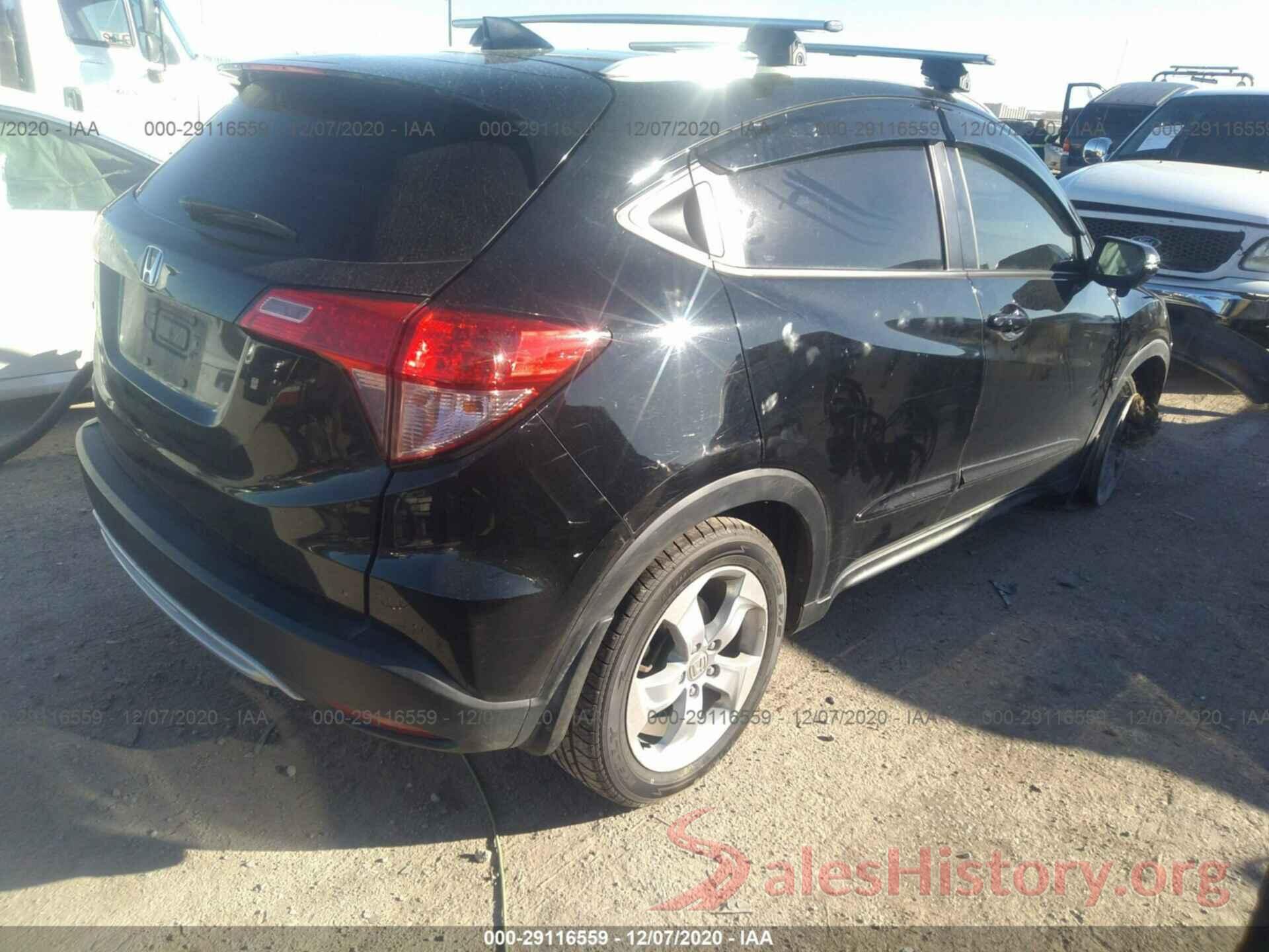 3CZRU5H72GM700162 2016 HONDA HR-V