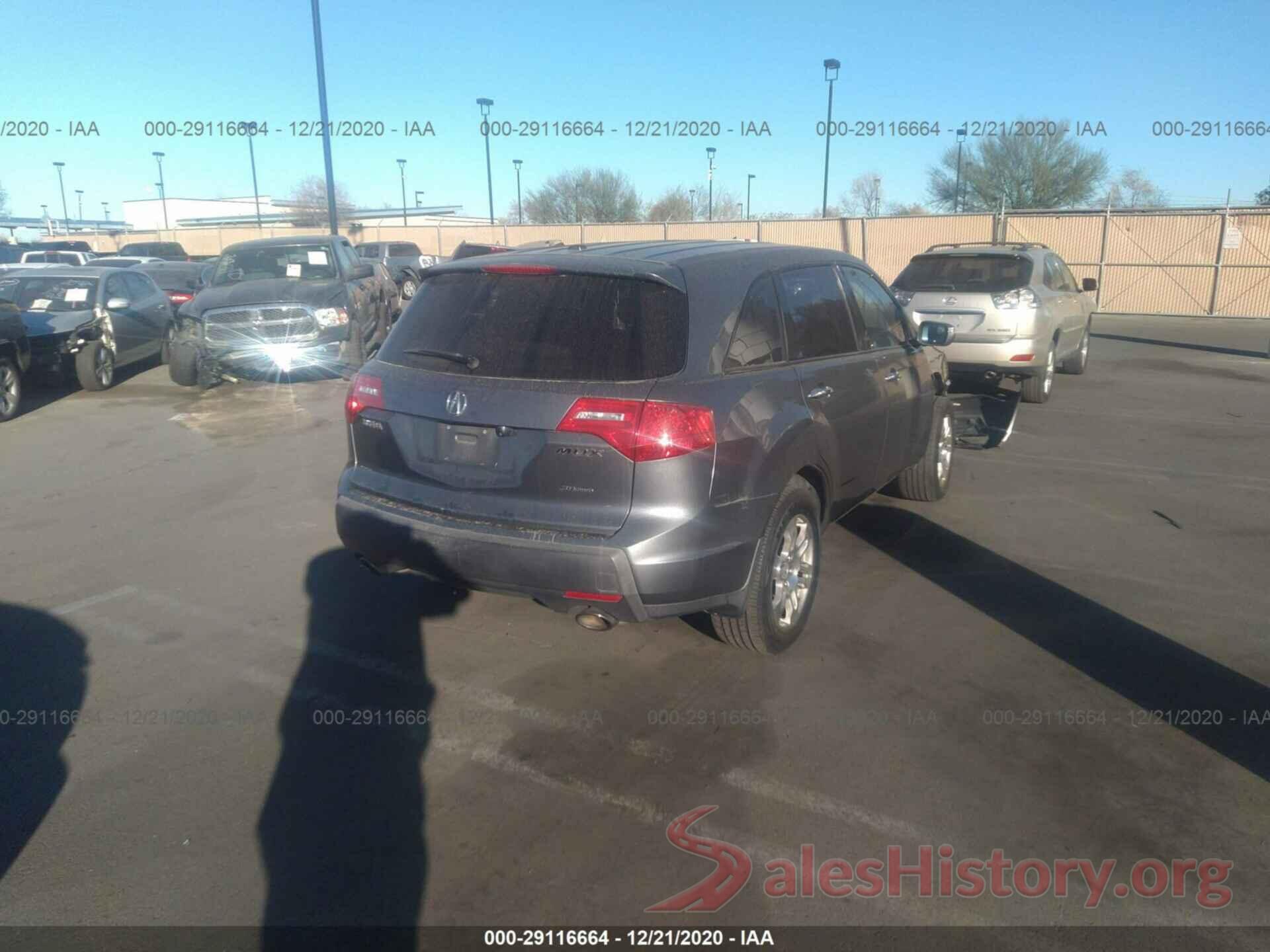 2HNYD28639H504122 2009 ACURA MDX