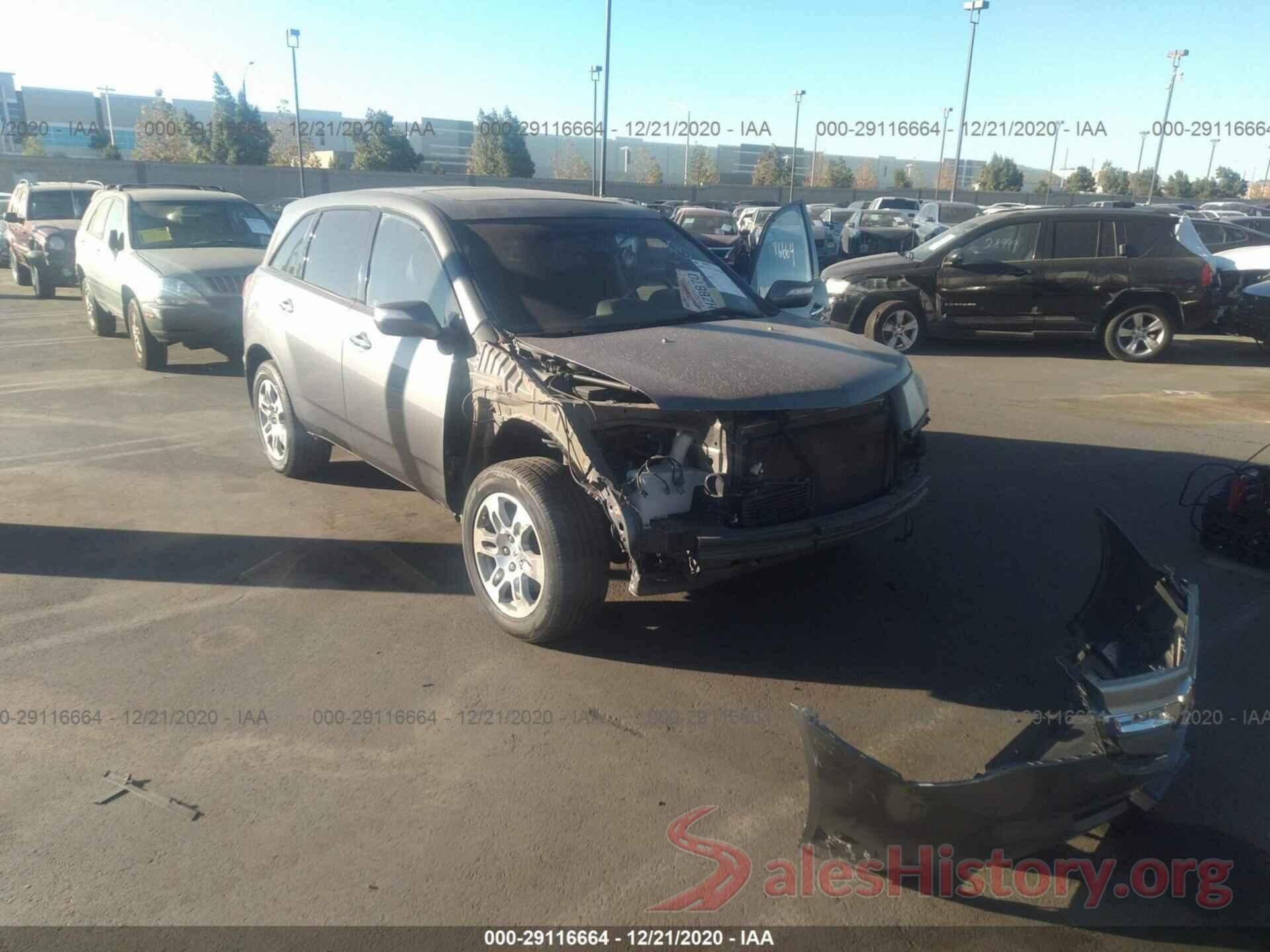 2HNYD28639H504122 2009 ACURA MDX