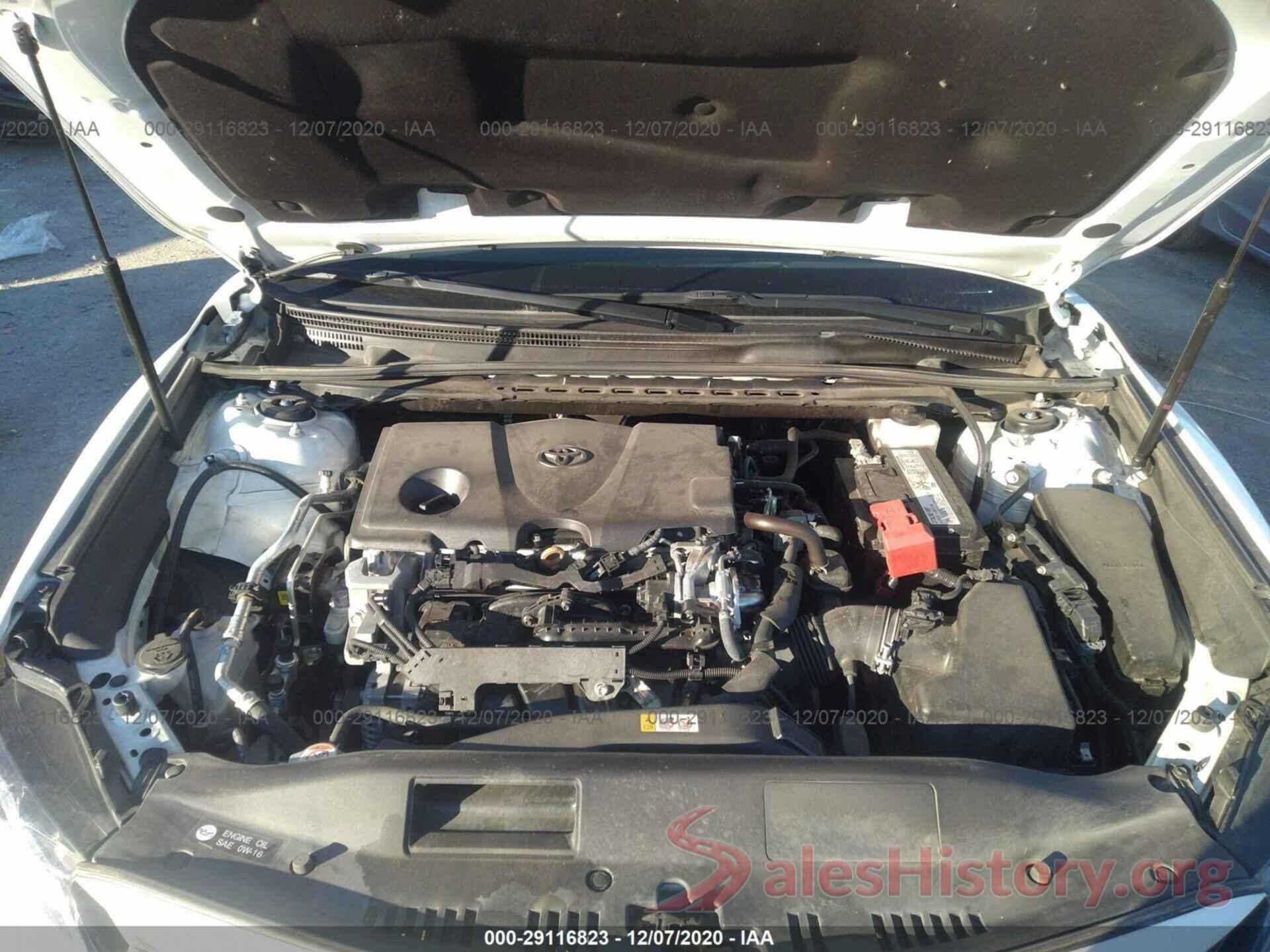 4T1B11HK4KU691316 2019 TOYOTA CAMRY