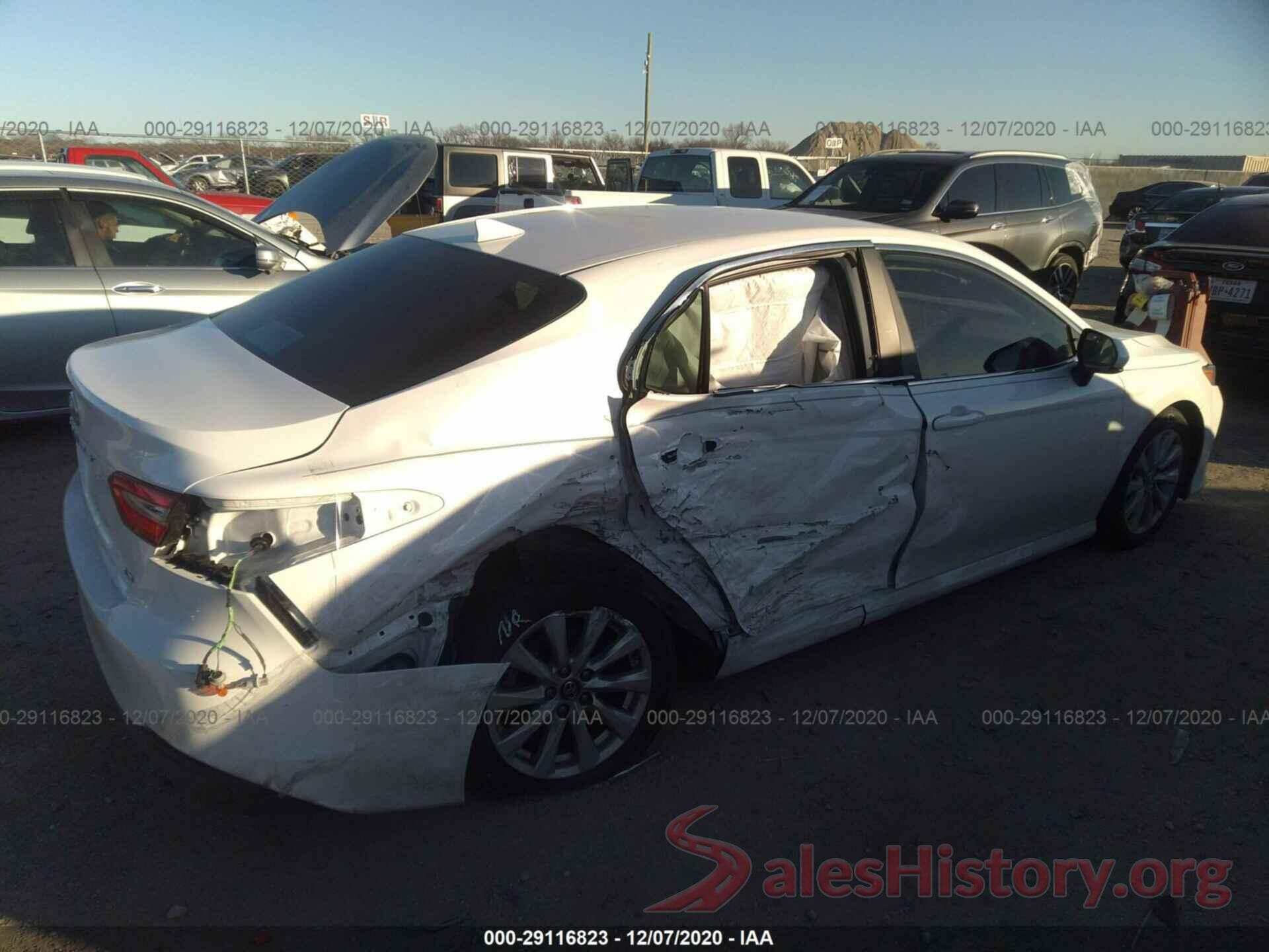 4T1B11HK4KU691316 2019 TOYOTA CAMRY