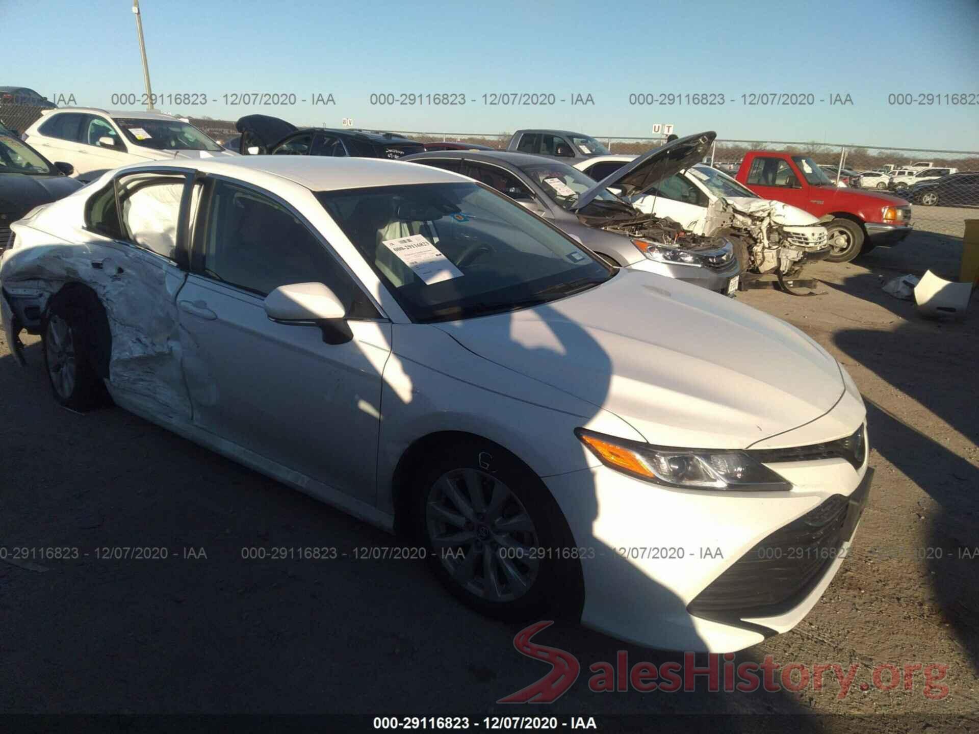 4T1B11HK4KU691316 2019 TOYOTA CAMRY