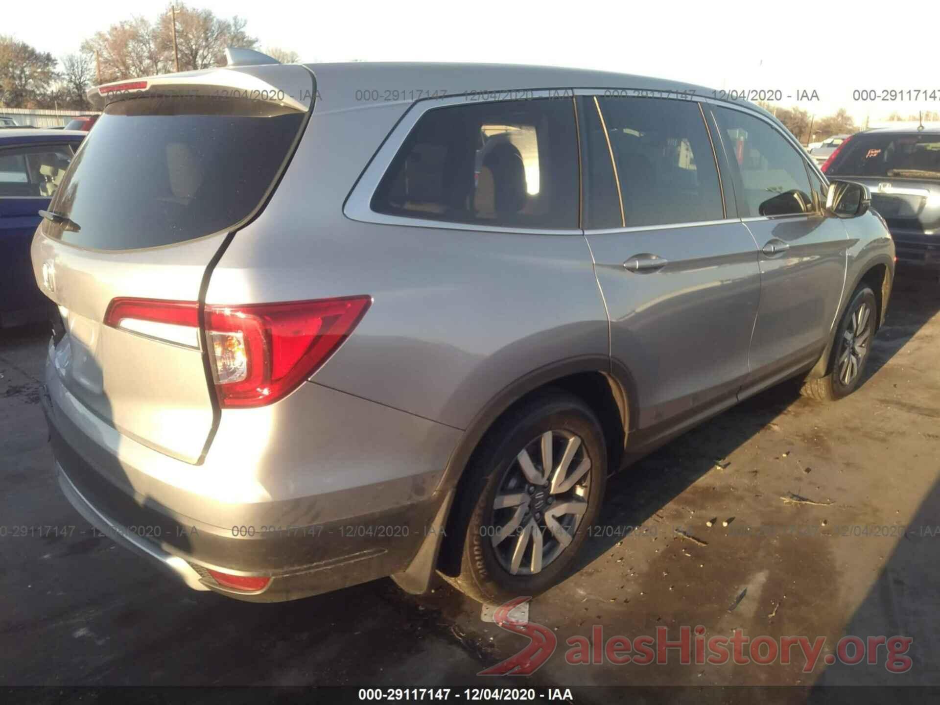 5FNYF5H37LB022385 2020 HONDA PILOT