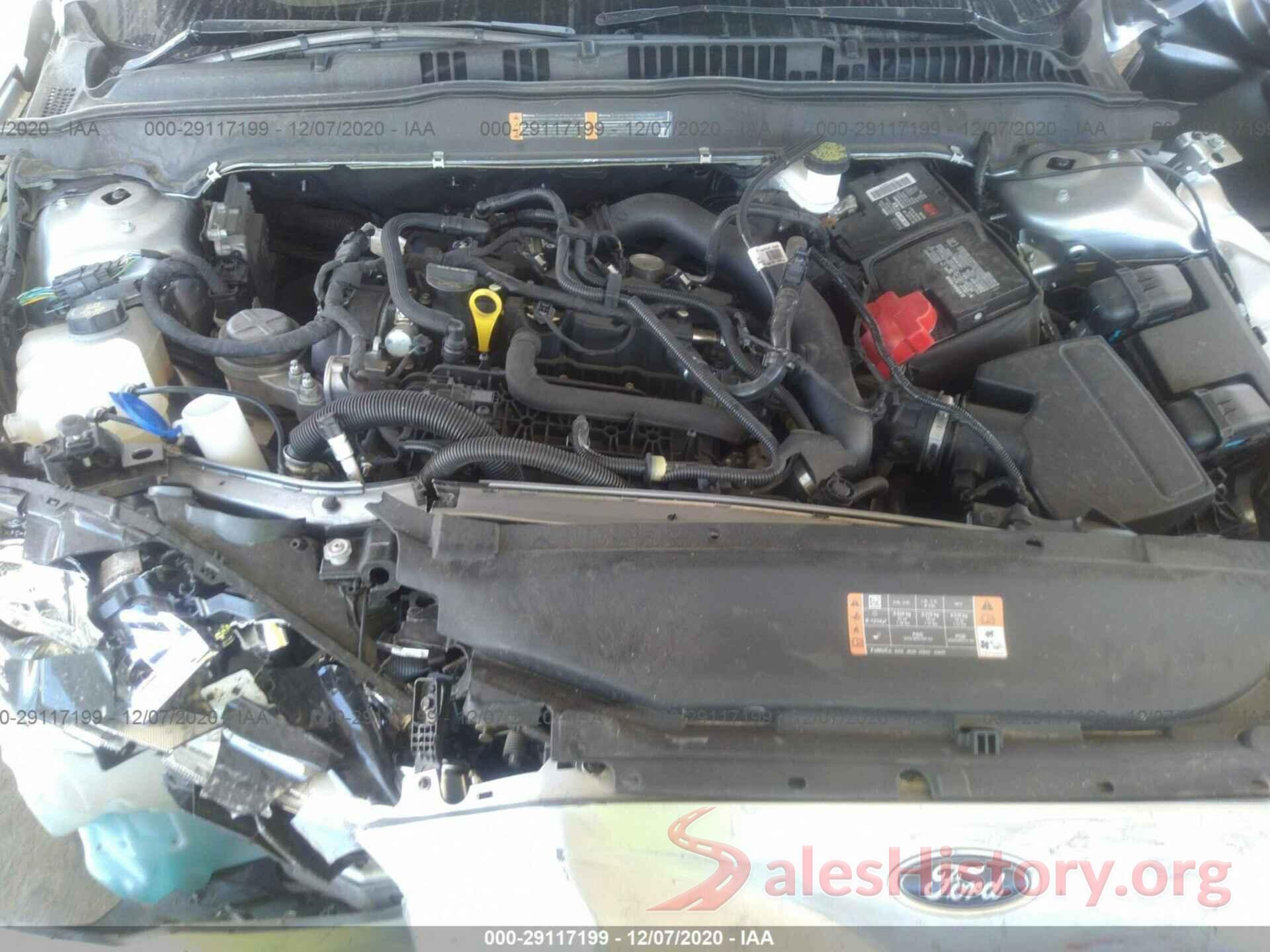 3FA6P0HD3LR126005 2020 FORD FUSION