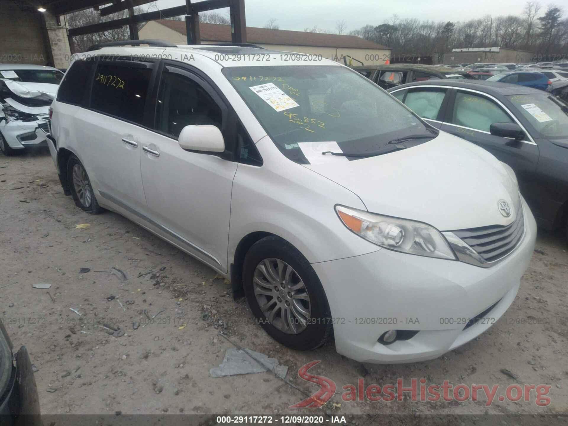 5TDYK3DC0GS750072 2016 TOYOTA SIENNA