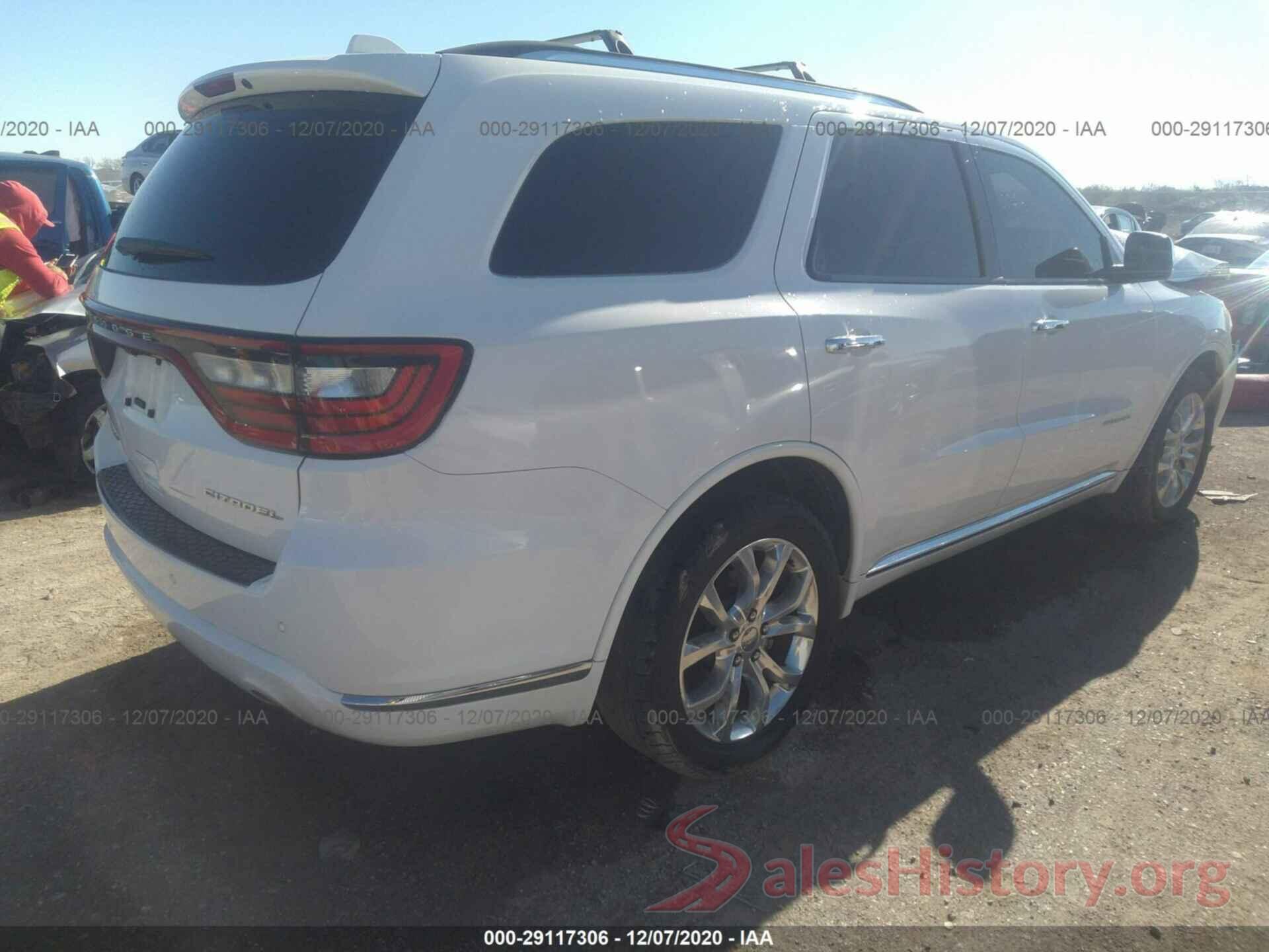 1C4RDHEGXHC664722 2017 DODGE DURANGO