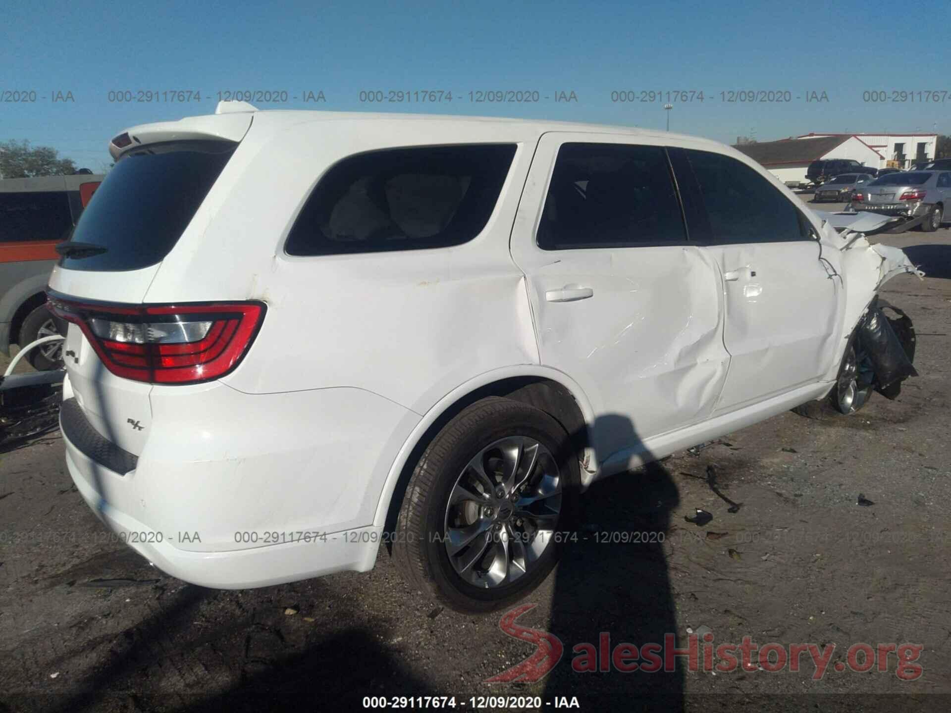 1C4SDHCT7KC604244 2019 DODGE DURANGO