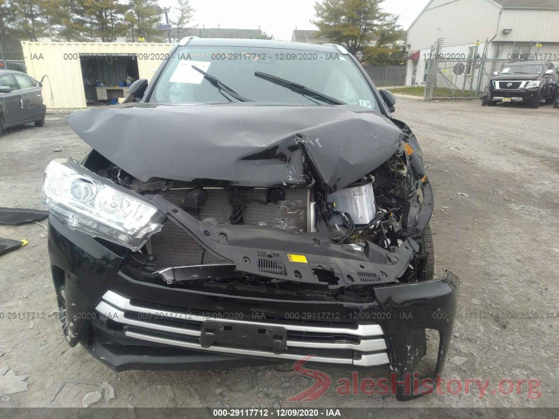 5TDJZRFH4KS603903 2019 TOYOTA HIGHLANDER