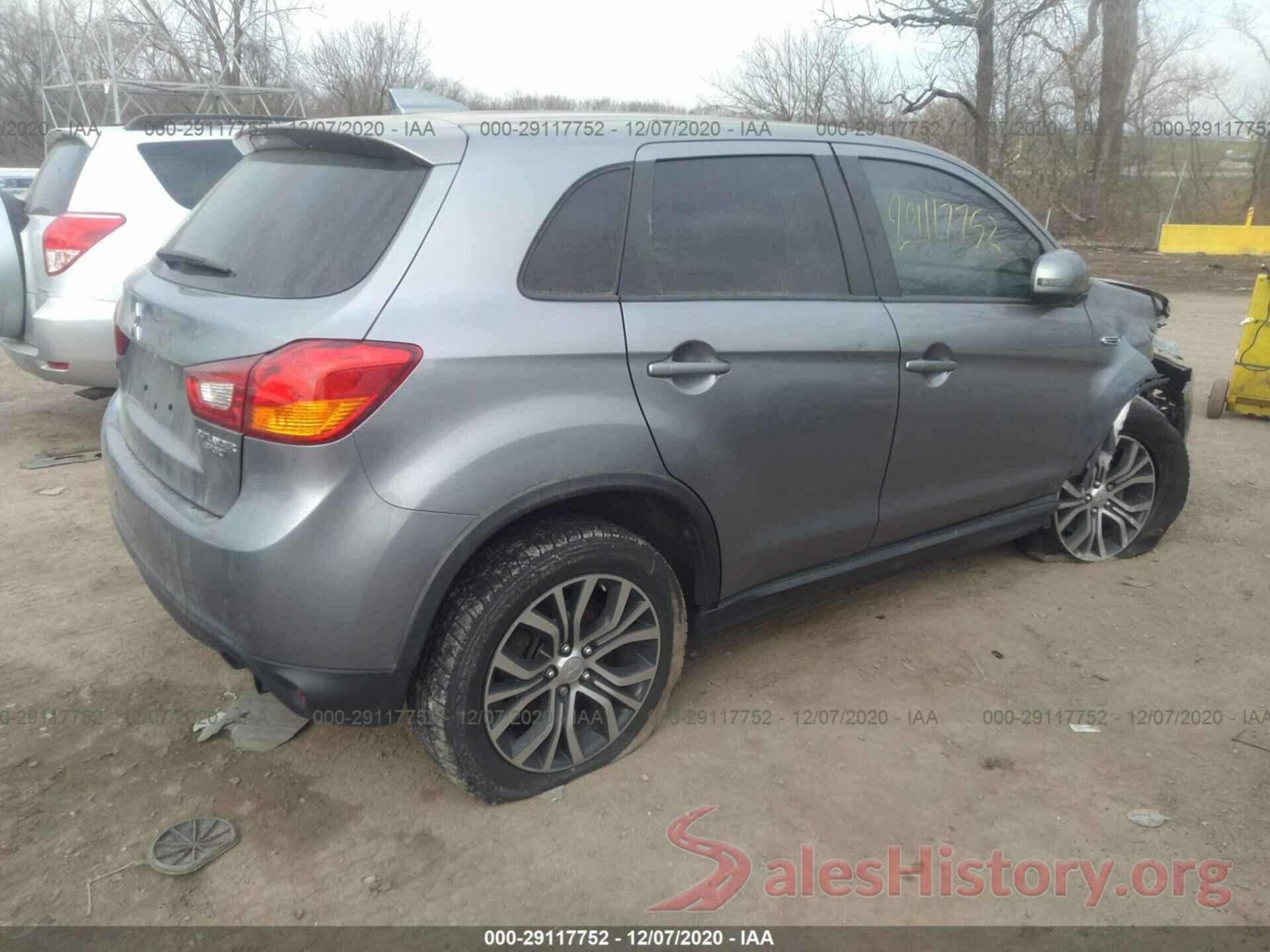 JA4AP3AU5HZ002749 2017 MITSUBISHI OUTLANDER SPORT