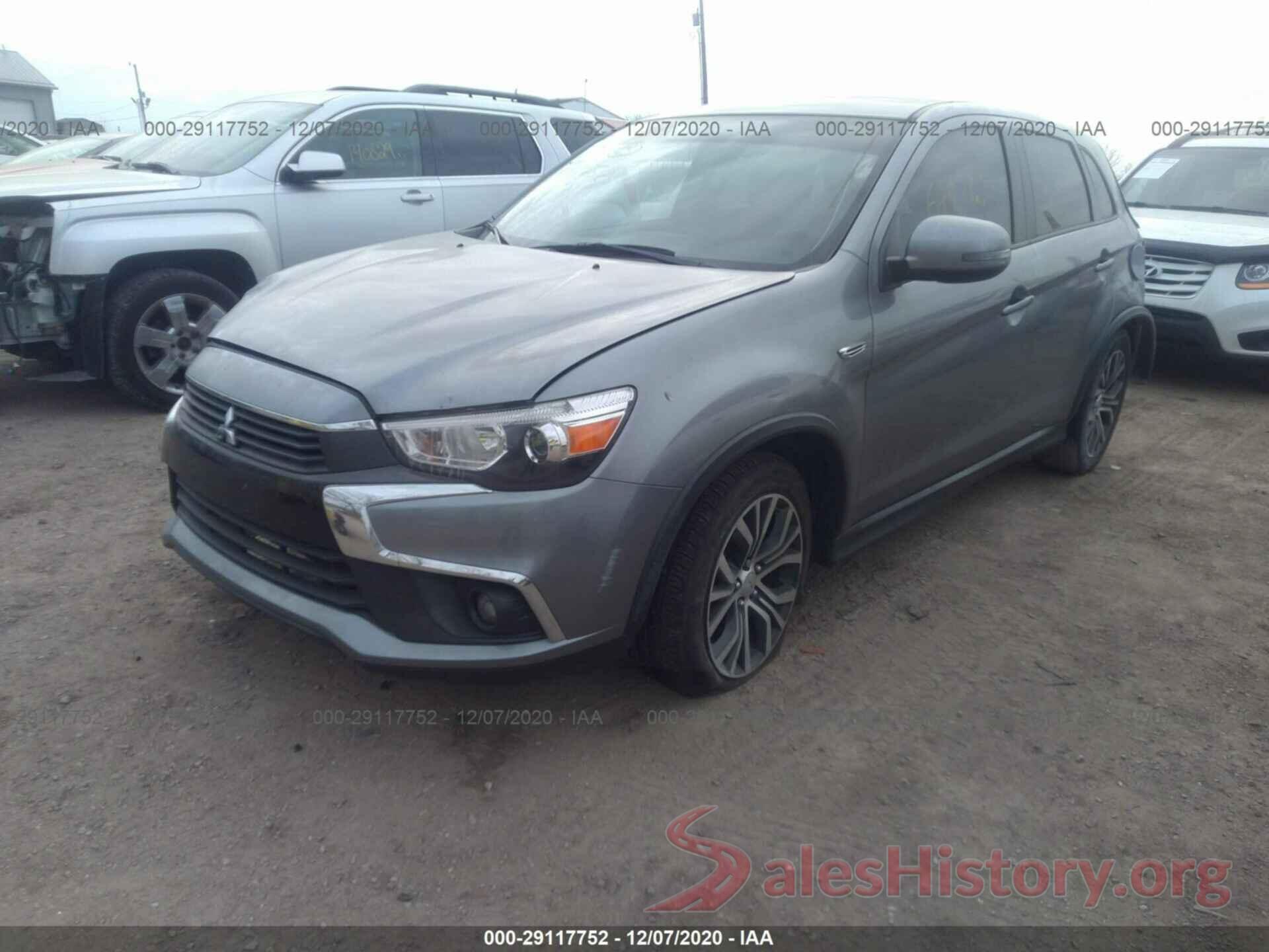 JA4AP3AU5HZ002749 2017 MITSUBISHI OUTLANDER SPORT