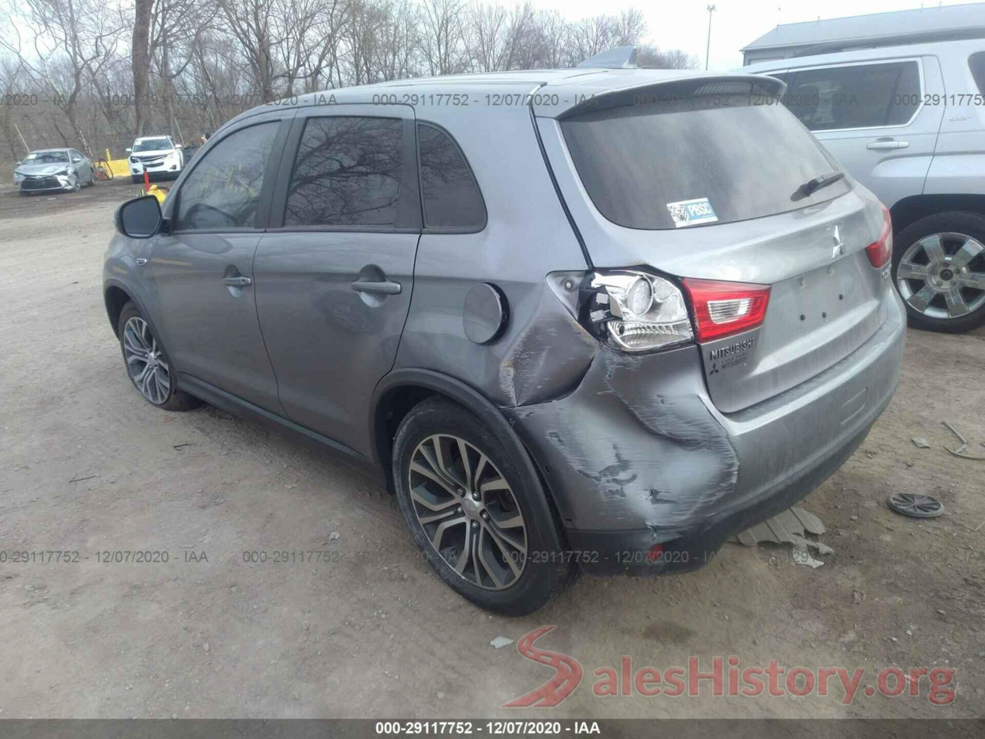 JA4AP3AU5HZ002749 2017 MITSUBISHI OUTLANDER SPORT