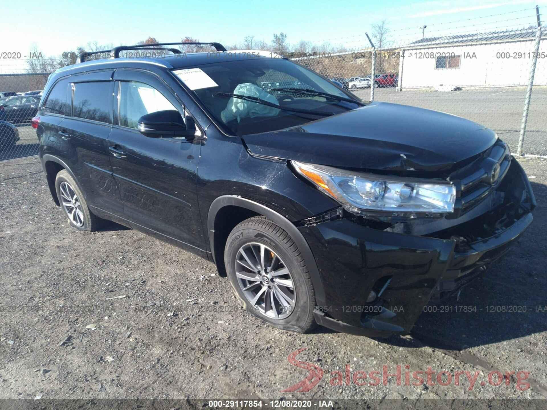 5TDJZRFH1HS516386 2017 TOYOTA HIGHLANDER