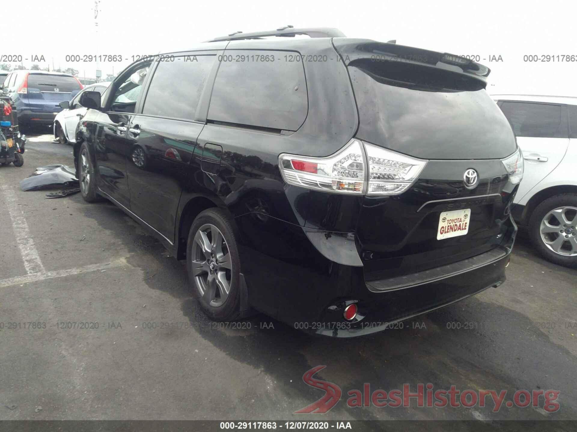 5TDXZ3DC7JS913492 2018 TOYOTA SIENNA