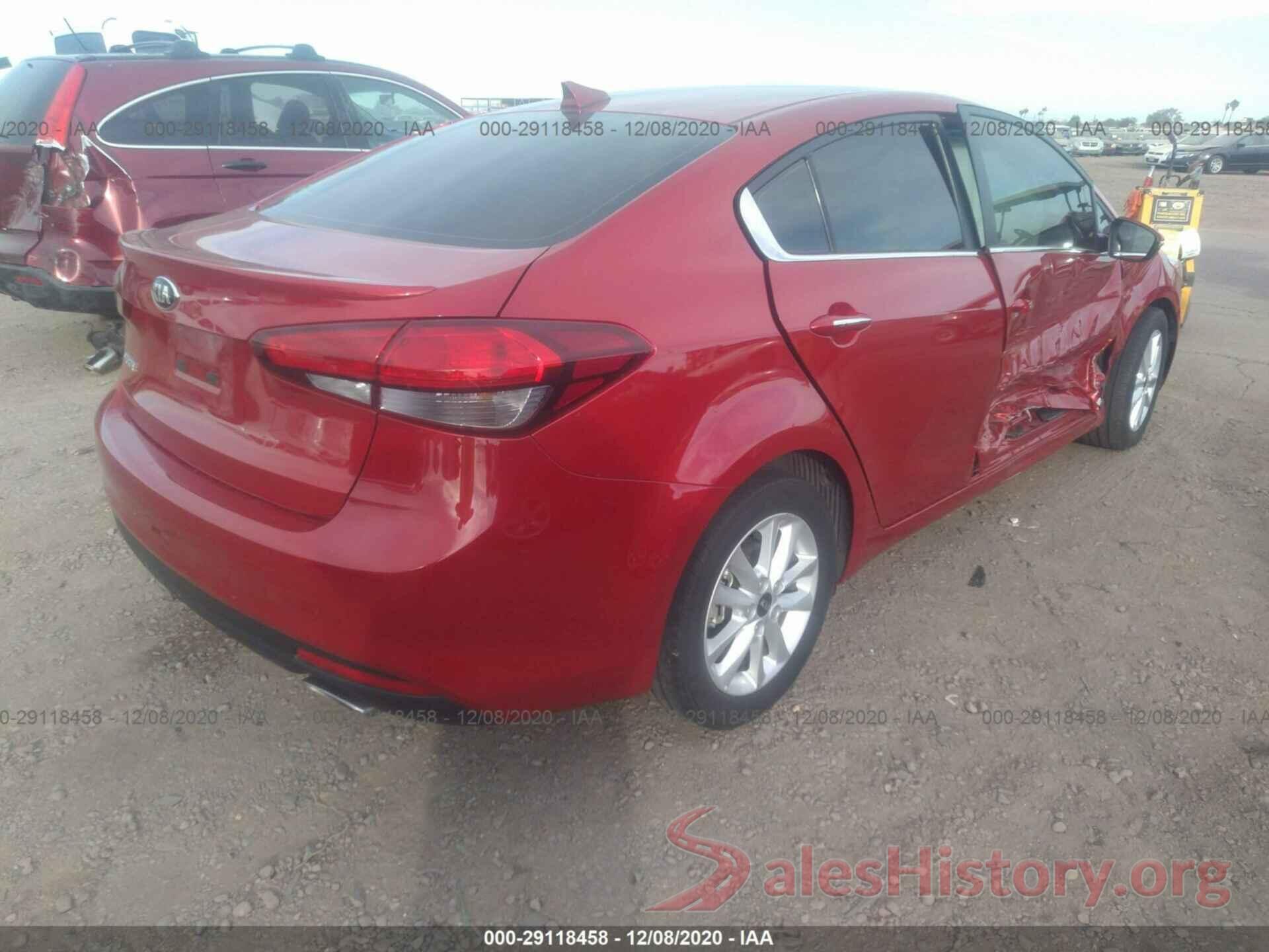 3KPFL4A78HE157556 2017 KIA FORTE