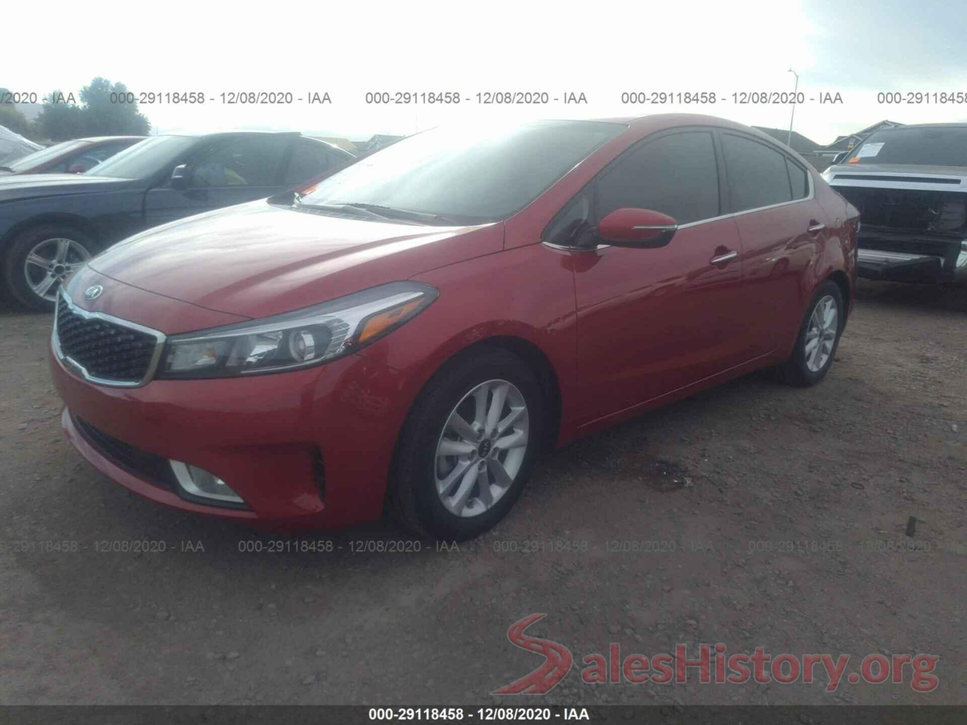 3KPFL4A78HE157556 2017 KIA FORTE