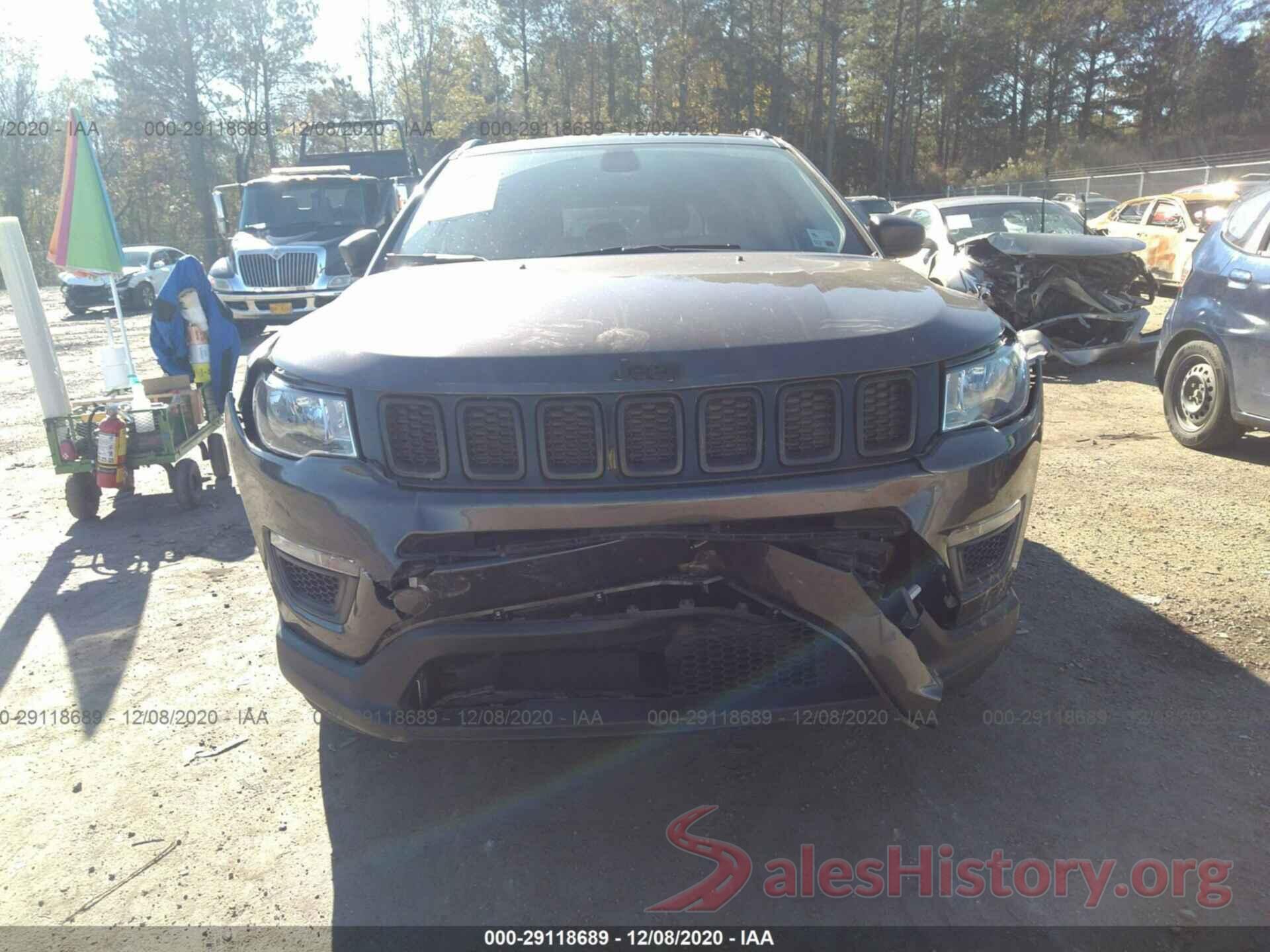 3C4NJCAB6KT613119 2019 JEEP COMPASS