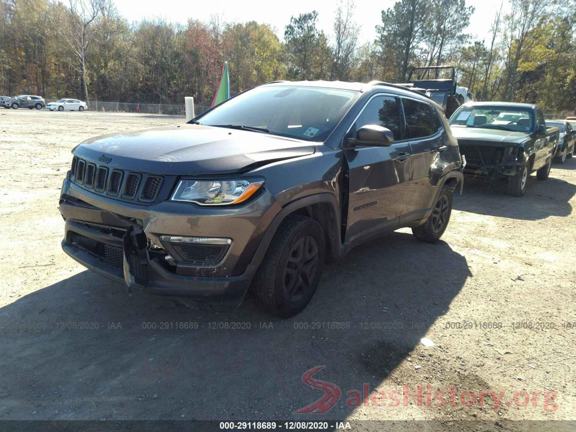 3C4NJCAB6KT613119 2019 JEEP COMPASS