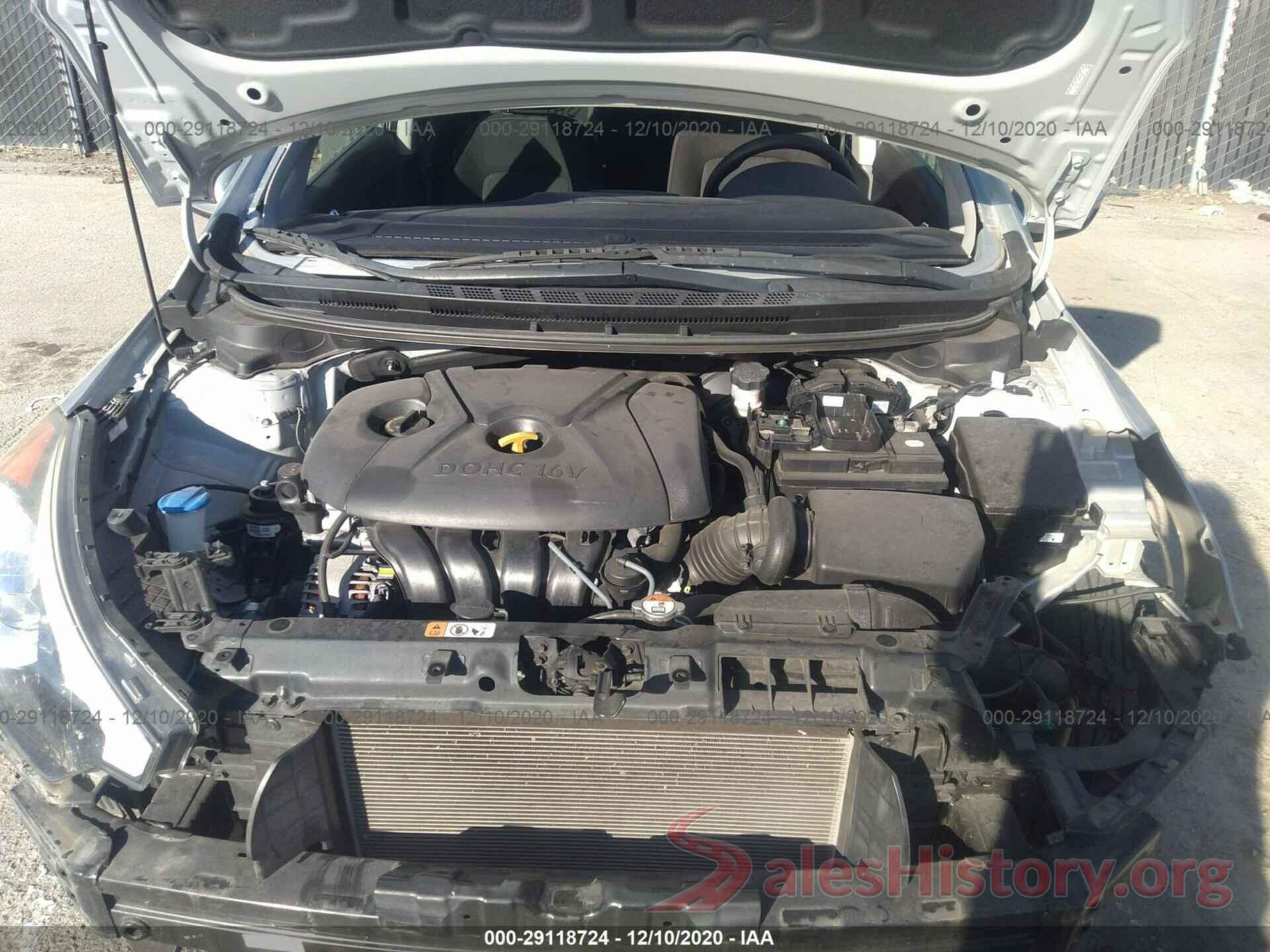 KNAFK4A67G5602791 2016 KIA FORTE