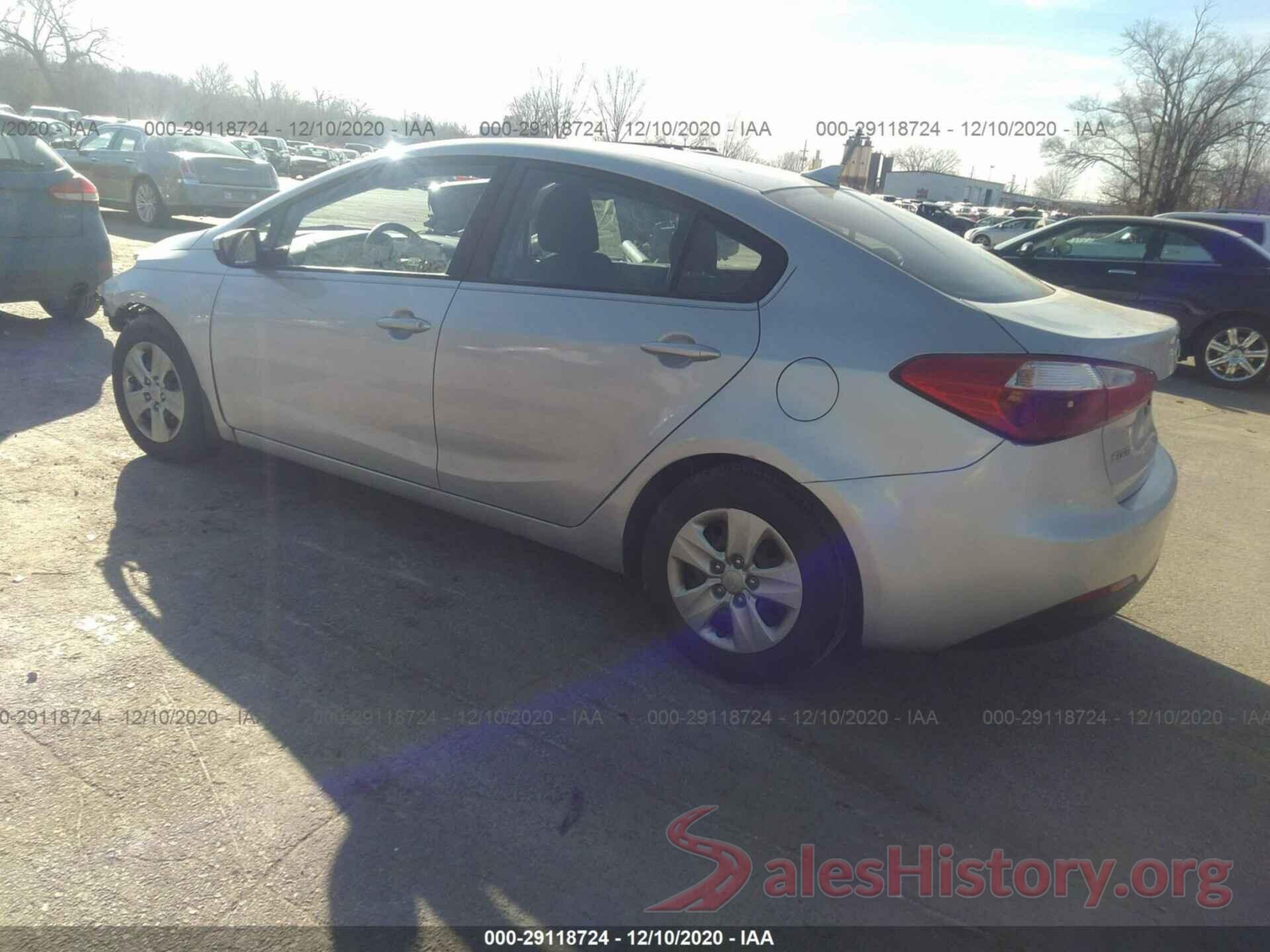 KNAFK4A67G5602791 2016 KIA FORTE