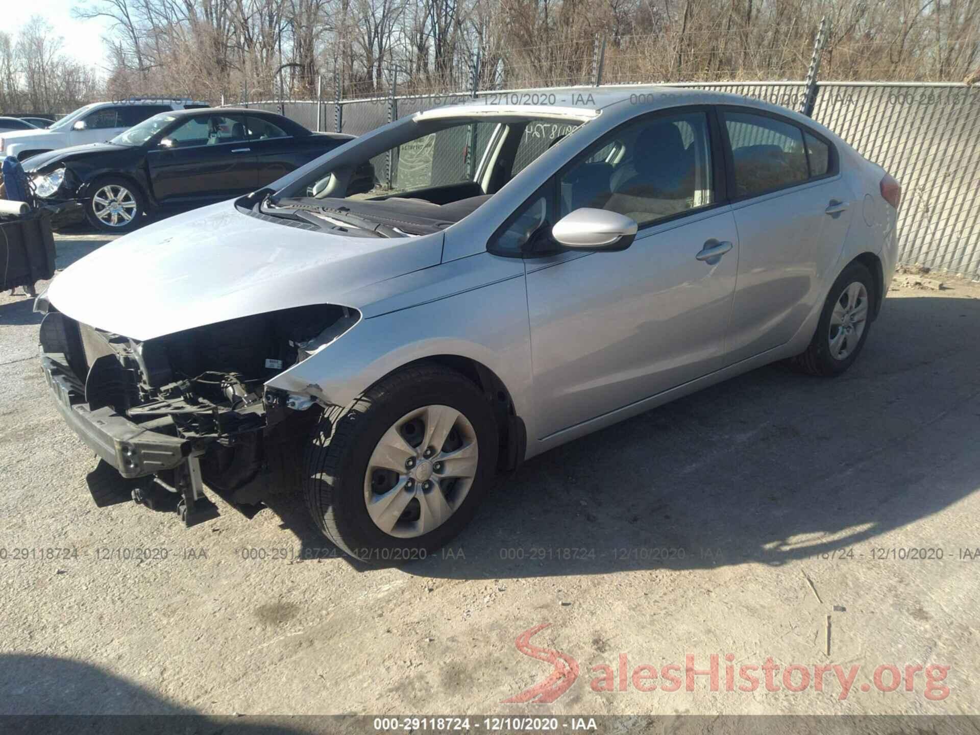 KNAFK4A67G5602791 2016 KIA FORTE