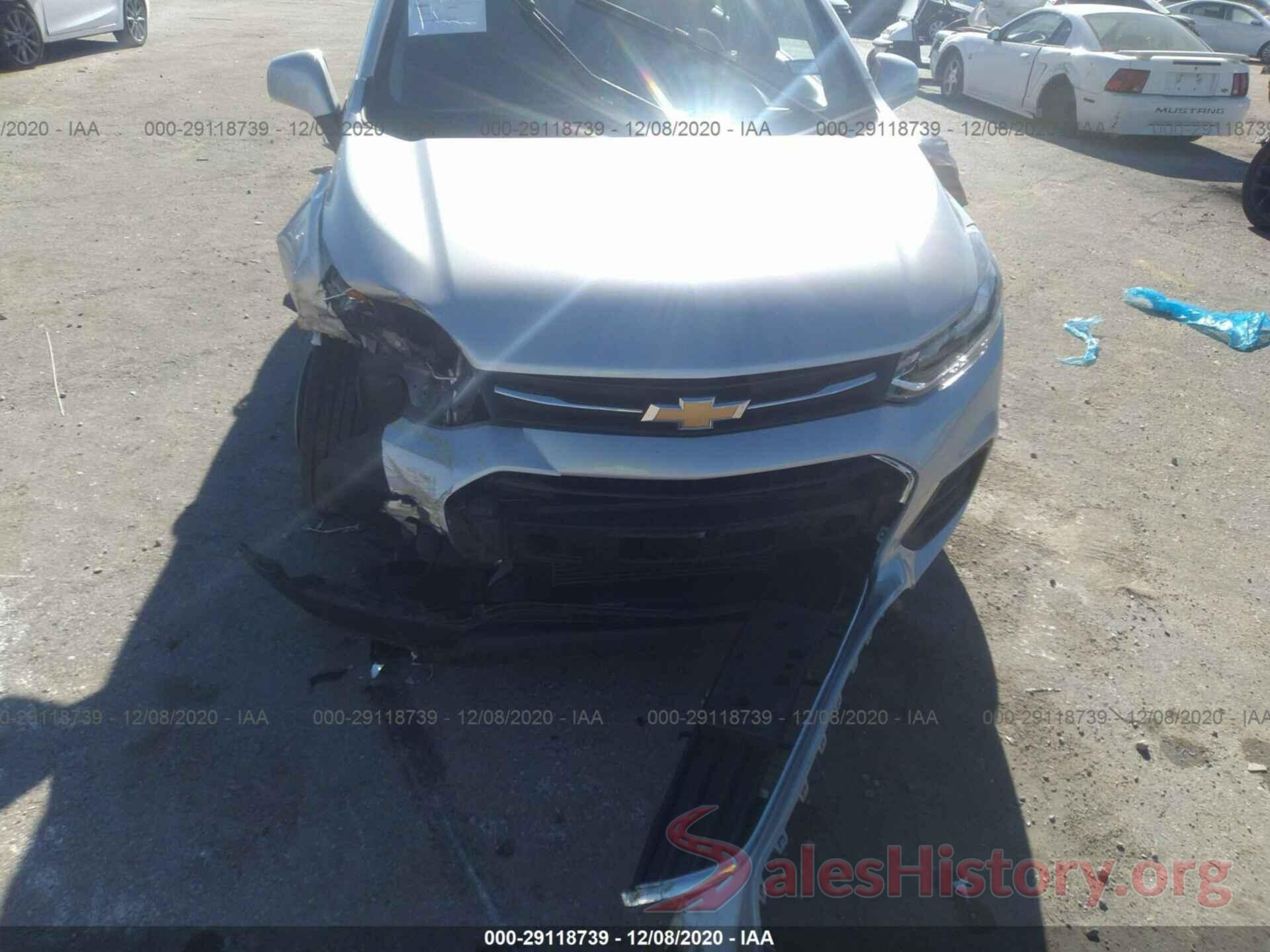 KL7CJKSB7JB722198 2018 CHEVROLET TRAX