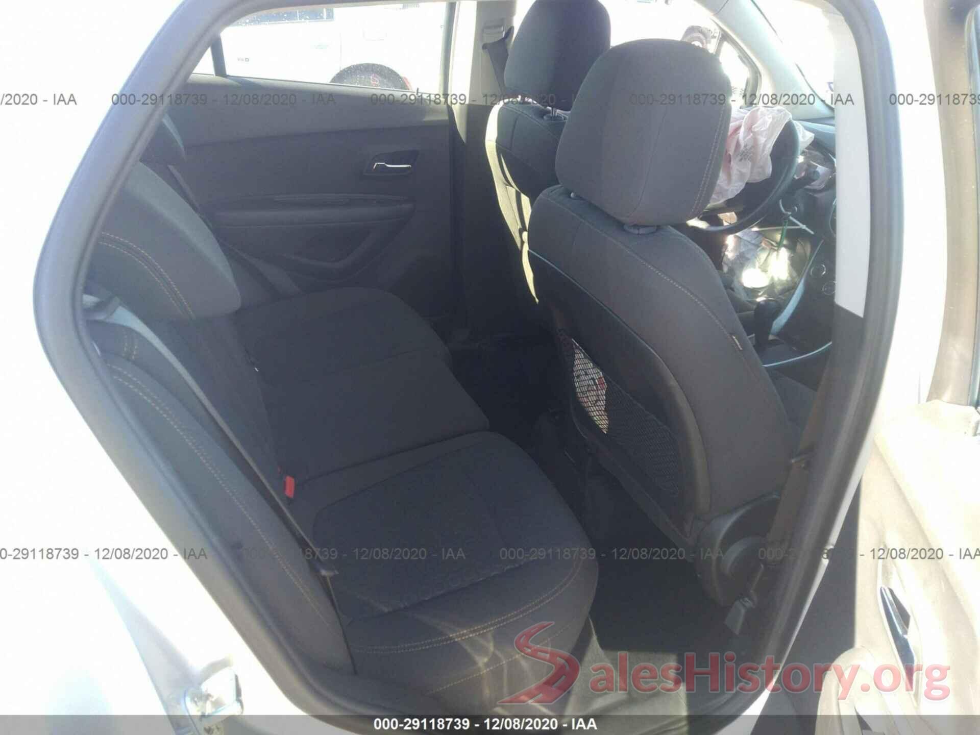 KL7CJKSB7JB722198 2018 CHEVROLET TRAX