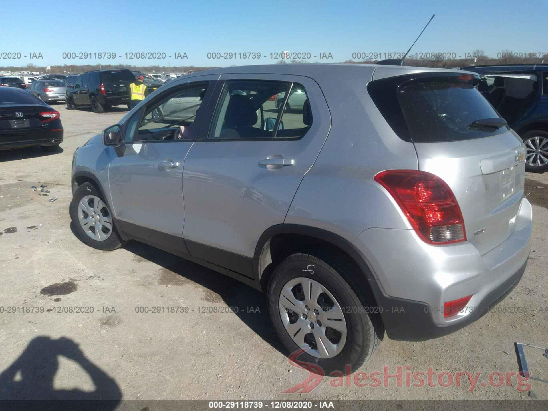 KL7CJKSB7JB722198 2018 CHEVROLET TRAX