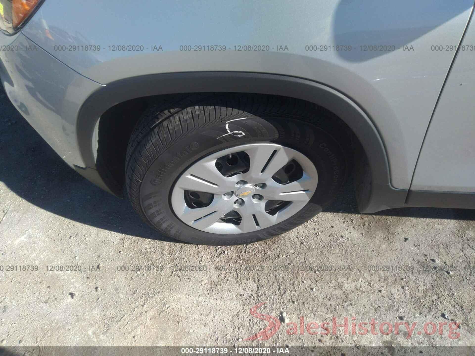 KL7CJKSB7JB722198 2018 CHEVROLET TRAX