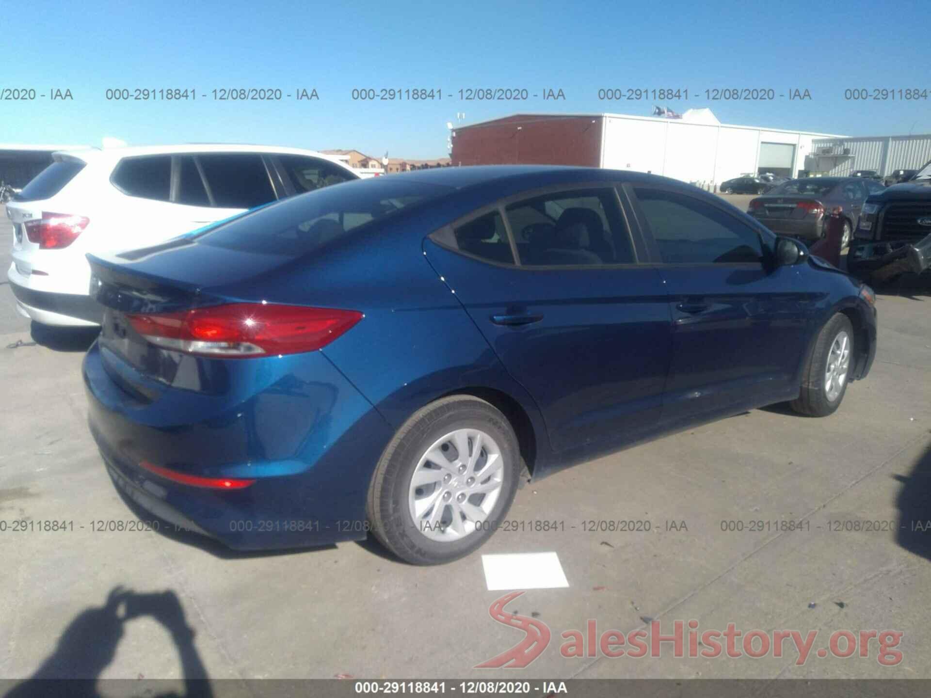 5NPD74LF6JH318441 2018 HYUNDAI ELANTRA