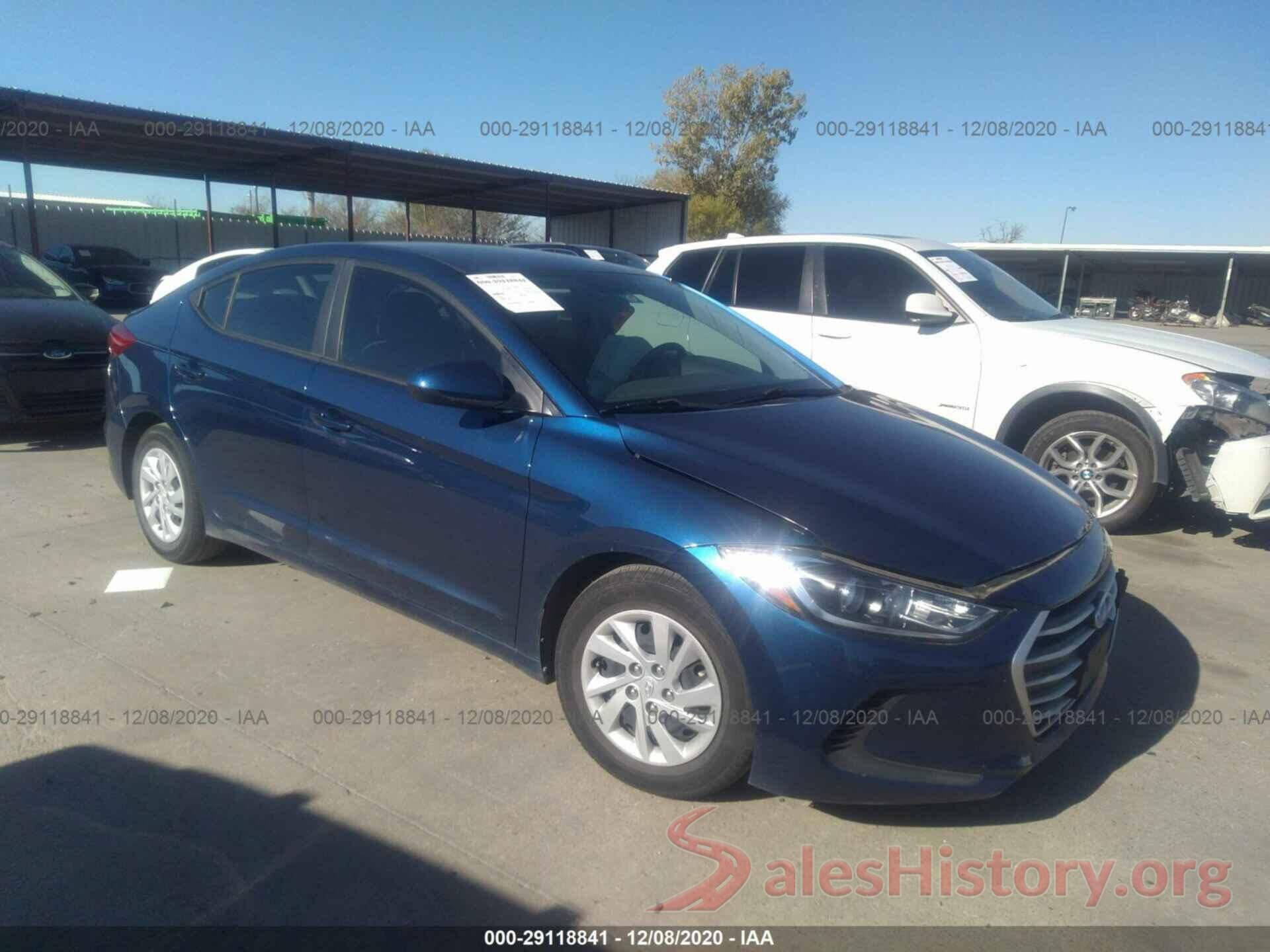 5NPD74LF6JH318441 2018 HYUNDAI ELANTRA