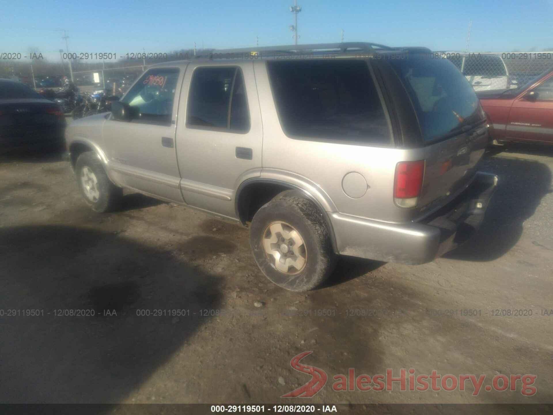 1GNDT13X23K125492 2003 CHEVROLET BLAZER