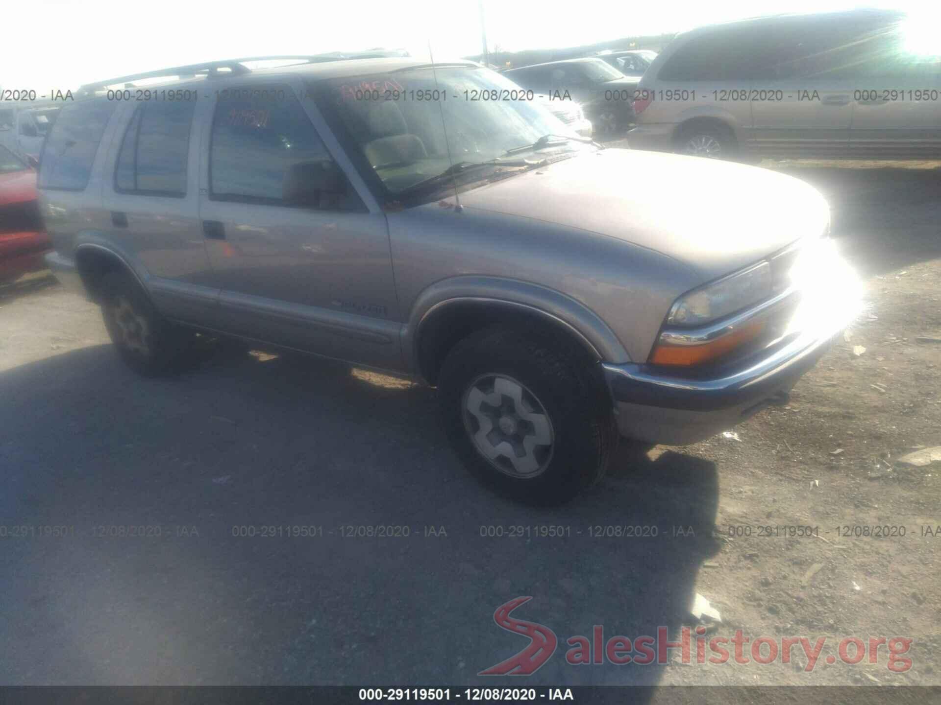 1GNDT13X23K125492 2003 CHEVROLET BLAZER