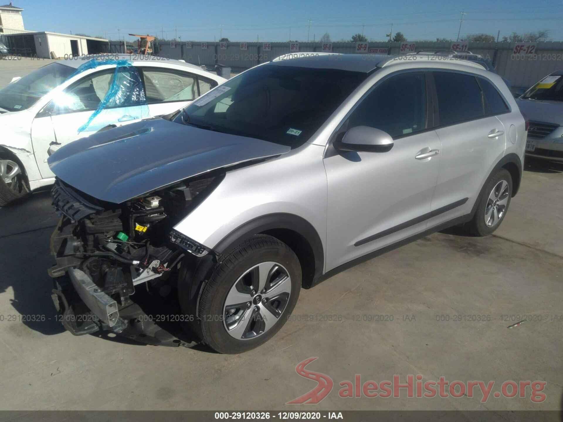 KNDCB3LC4K5231441 2019 KIA NIRO