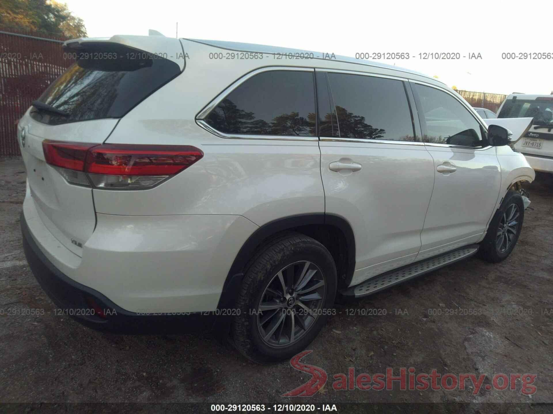 5TDKZRFH0HS192948 2017 TOYOTA HIGHLANDER