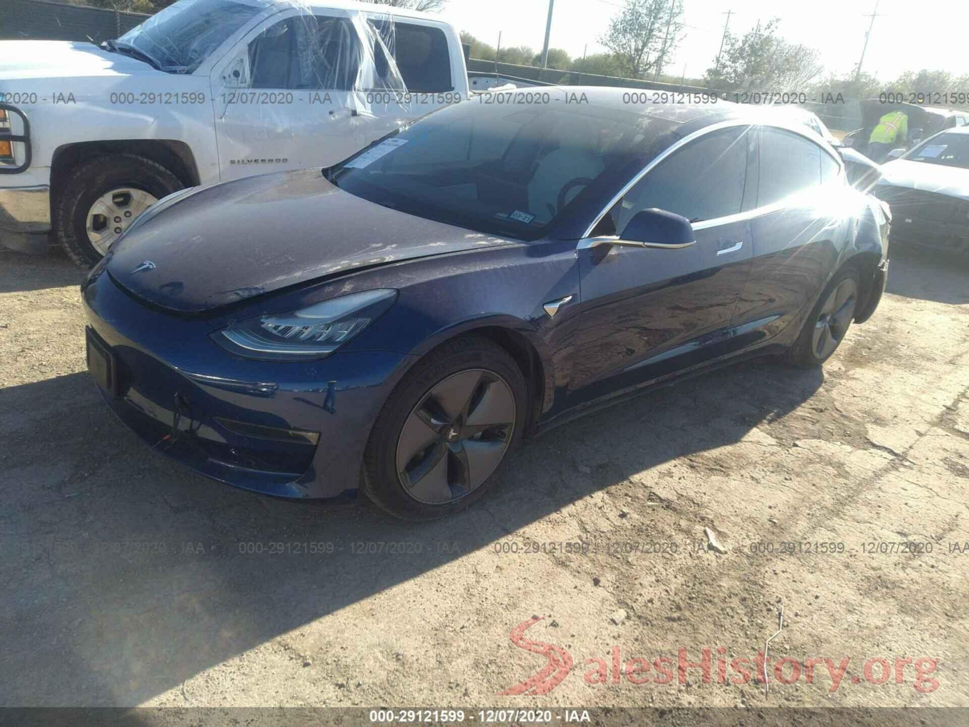 5YJ3E1EA2KF301931 2019 TESLA MODEL 3