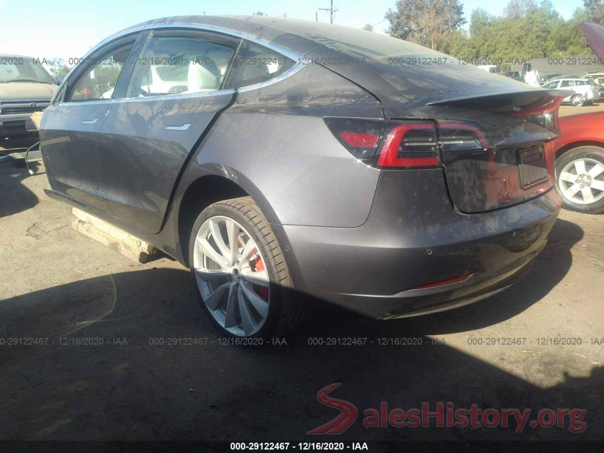 5YJ3E1EB3KF393639 2019 TESLA MODEL 3