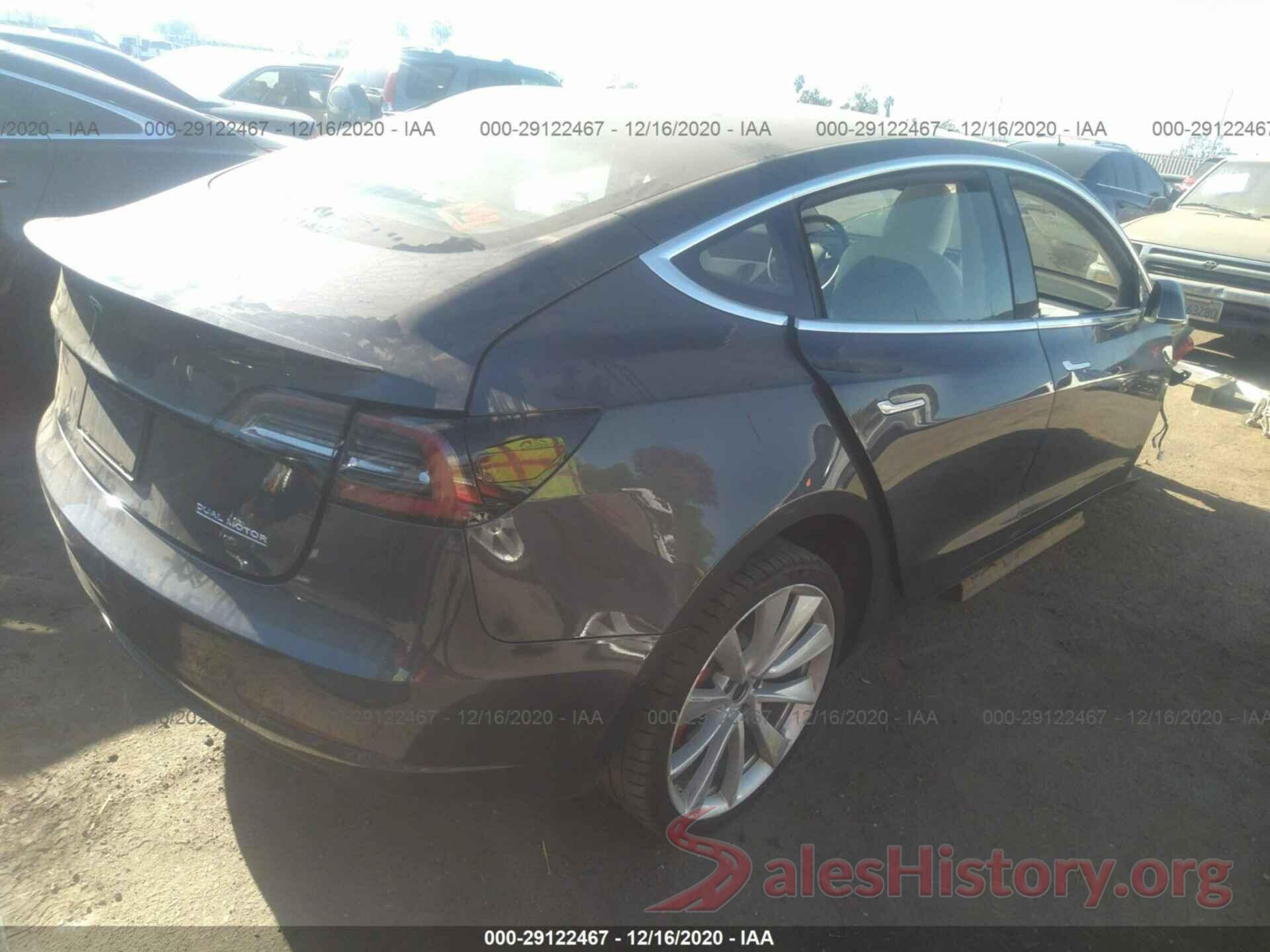 5YJ3E1EB3KF393639 2019 TESLA MODEL 3