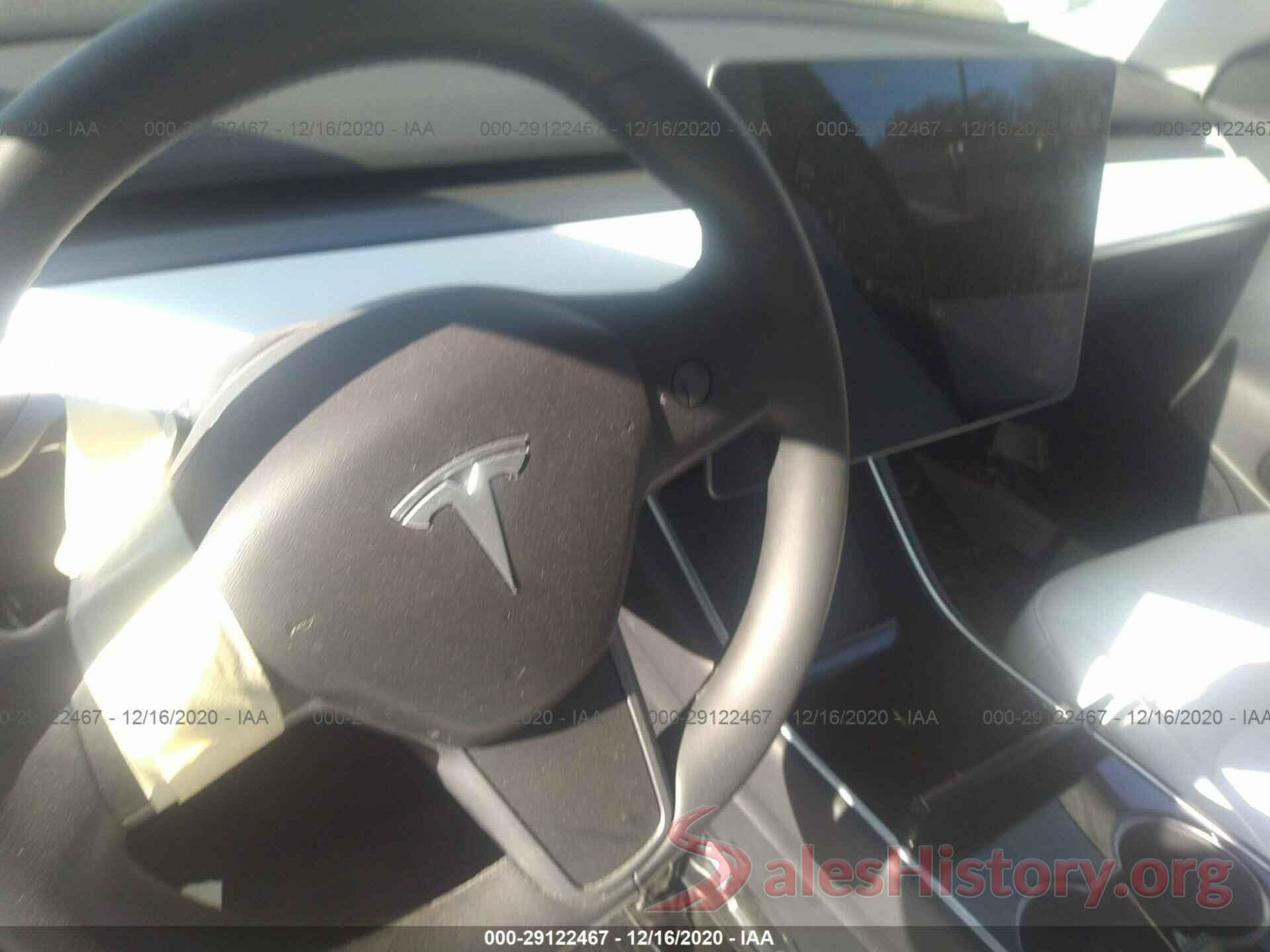 5YJ3E1EB3KF393639 2019 TESLA MODEL 3