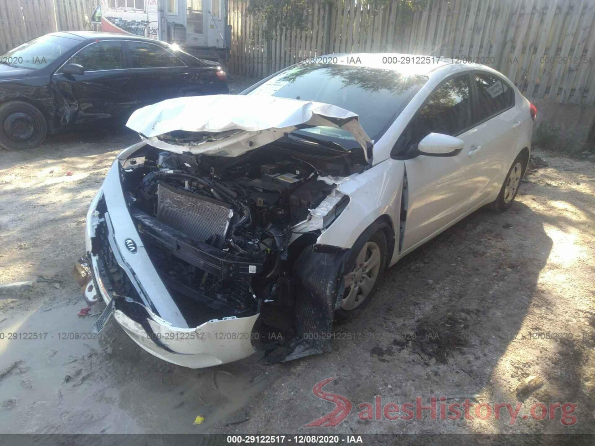 3KPFL4A72JE262342 2018 KIA FORTE