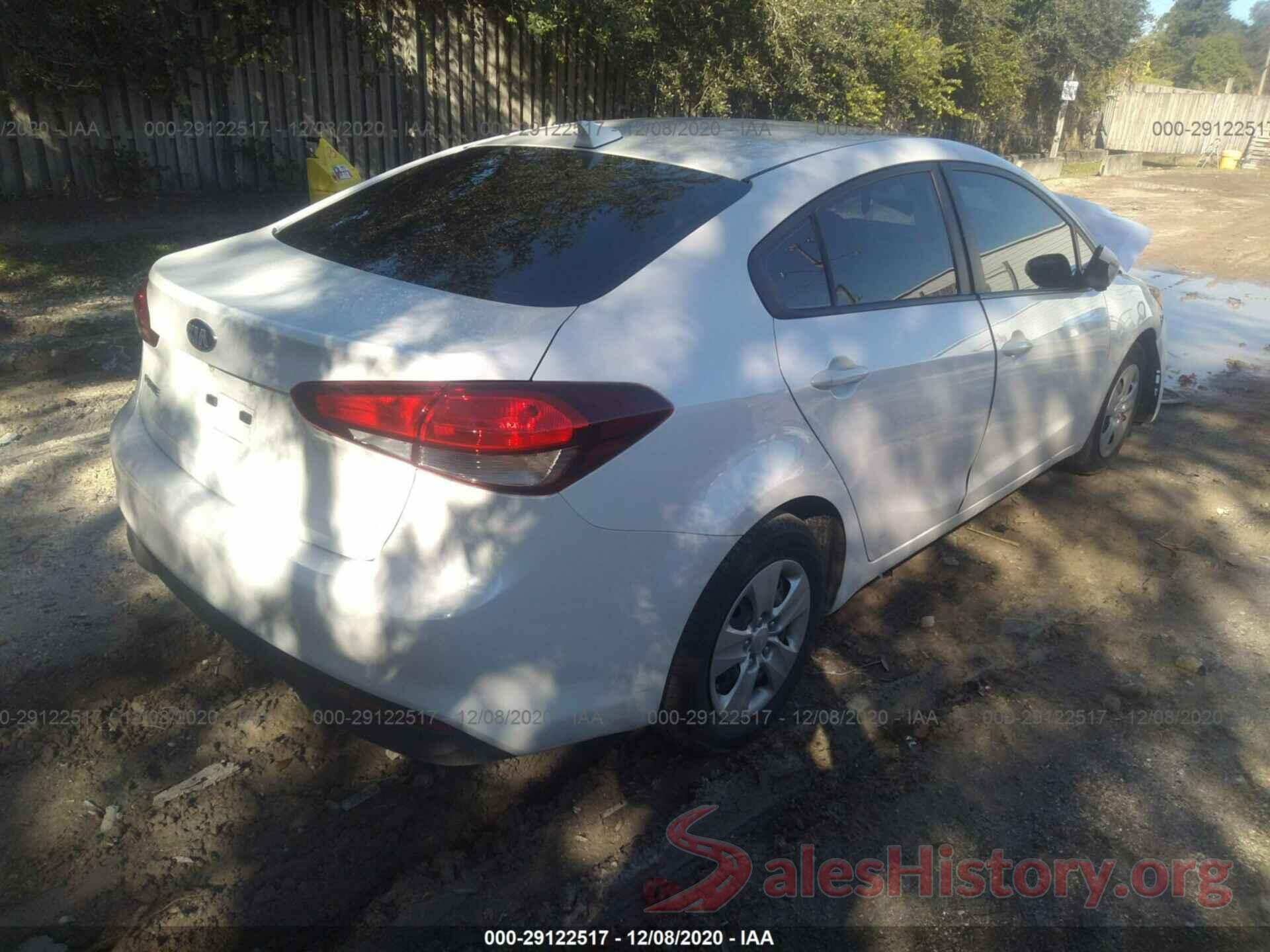 3KPFL4A72JE262342 2018 KIA FORTE