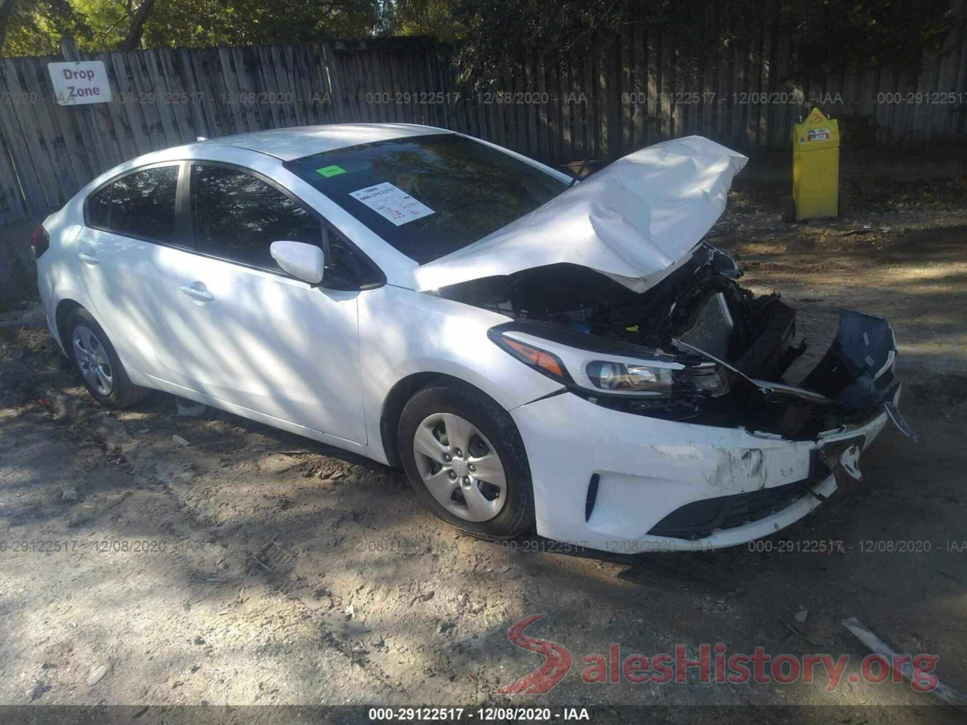 3KPFL4A72JE262342 2018 KIA FORTE