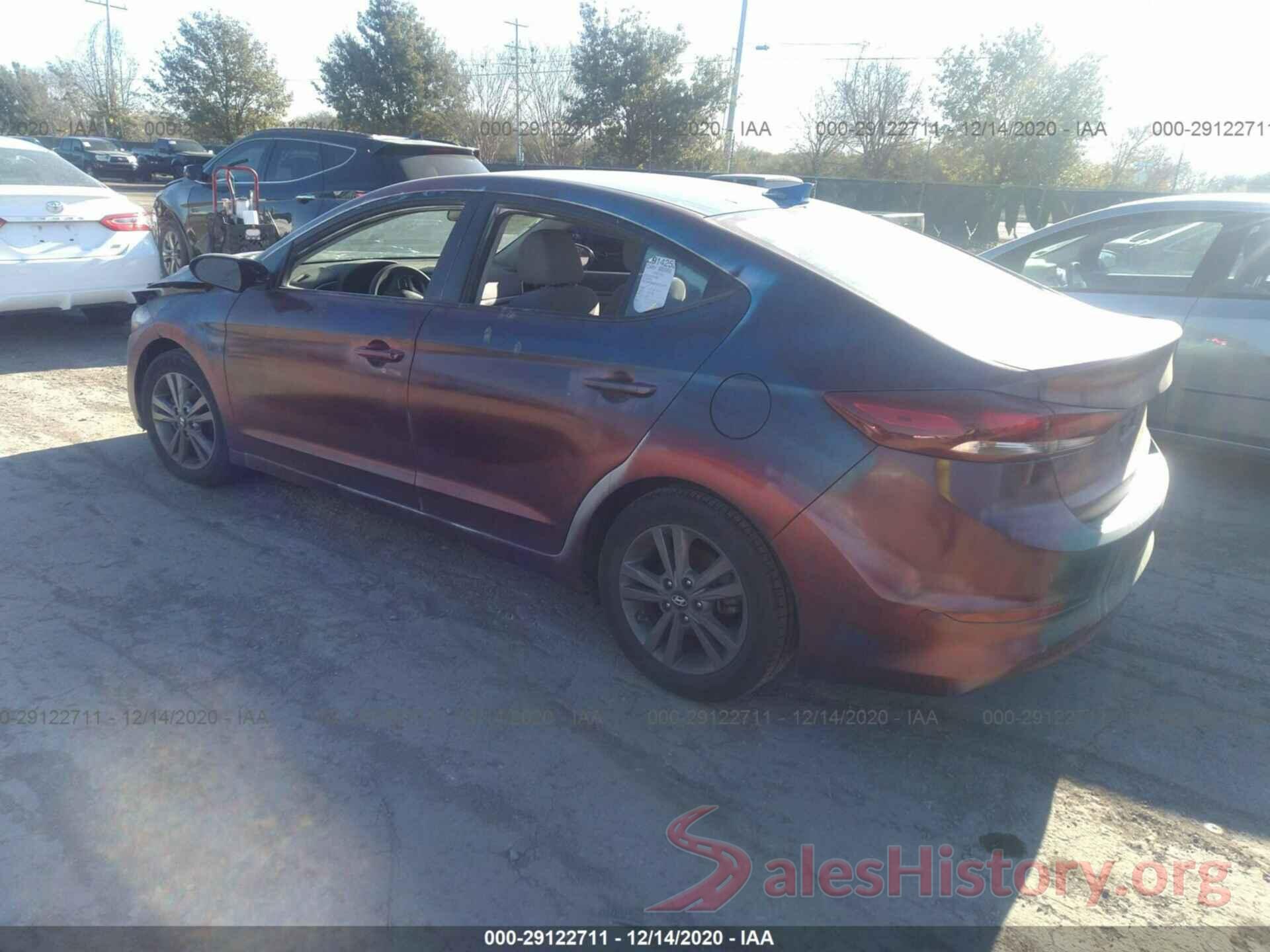 5NPD84LF5JH234575 2018 HYUNDAI ELANTRA