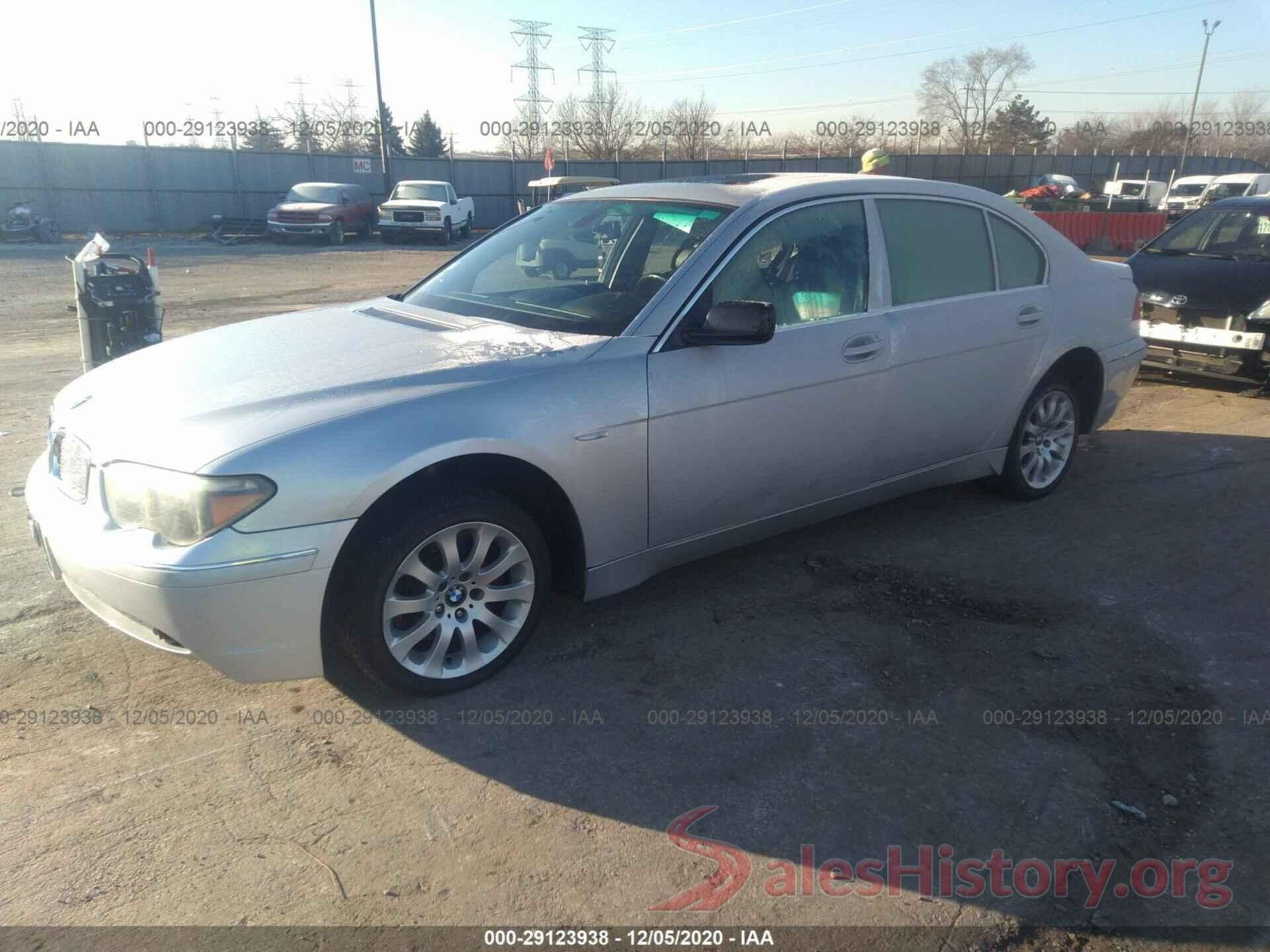 WBAGN63575DS56692 2005 BMW 7 SERIES