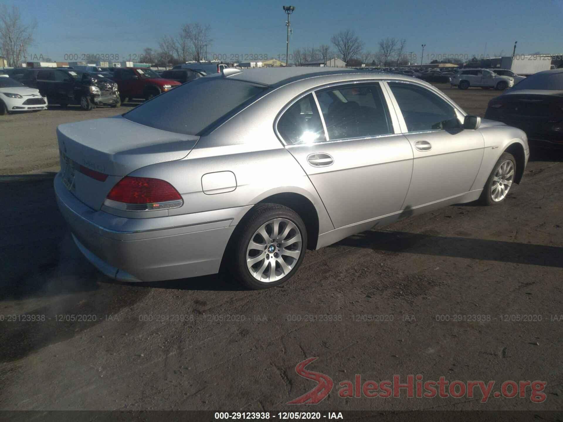 WBAGN63575DS56692 2005 BMW 7 SERIES