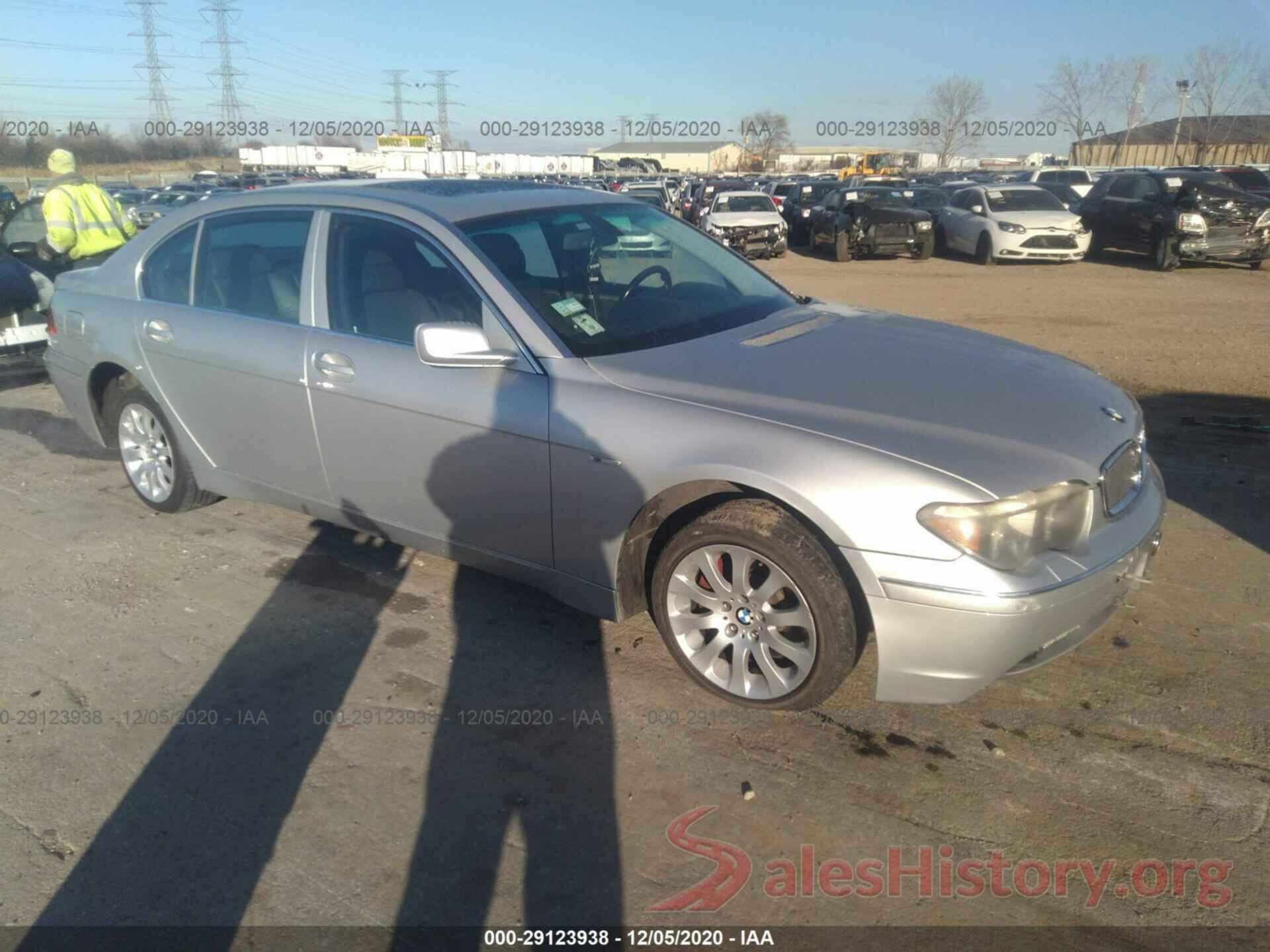 WBAGN63575DS56692 2005 BMW 7 SERIES