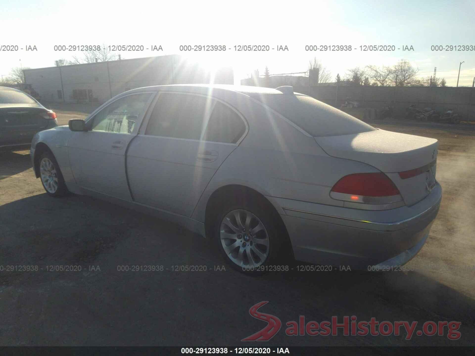 WBAGN63575DS56692 2005 BMW 7 SERIES